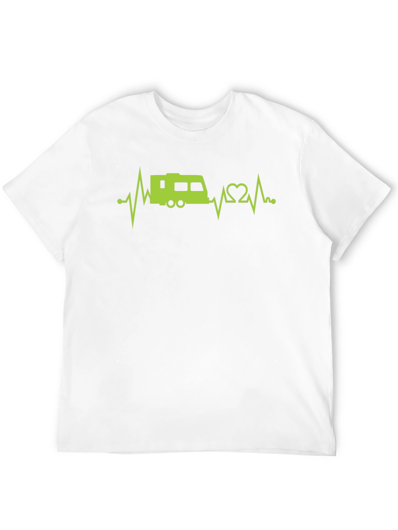 RV Heartbeat T-Shirt - Camping Lover Tee