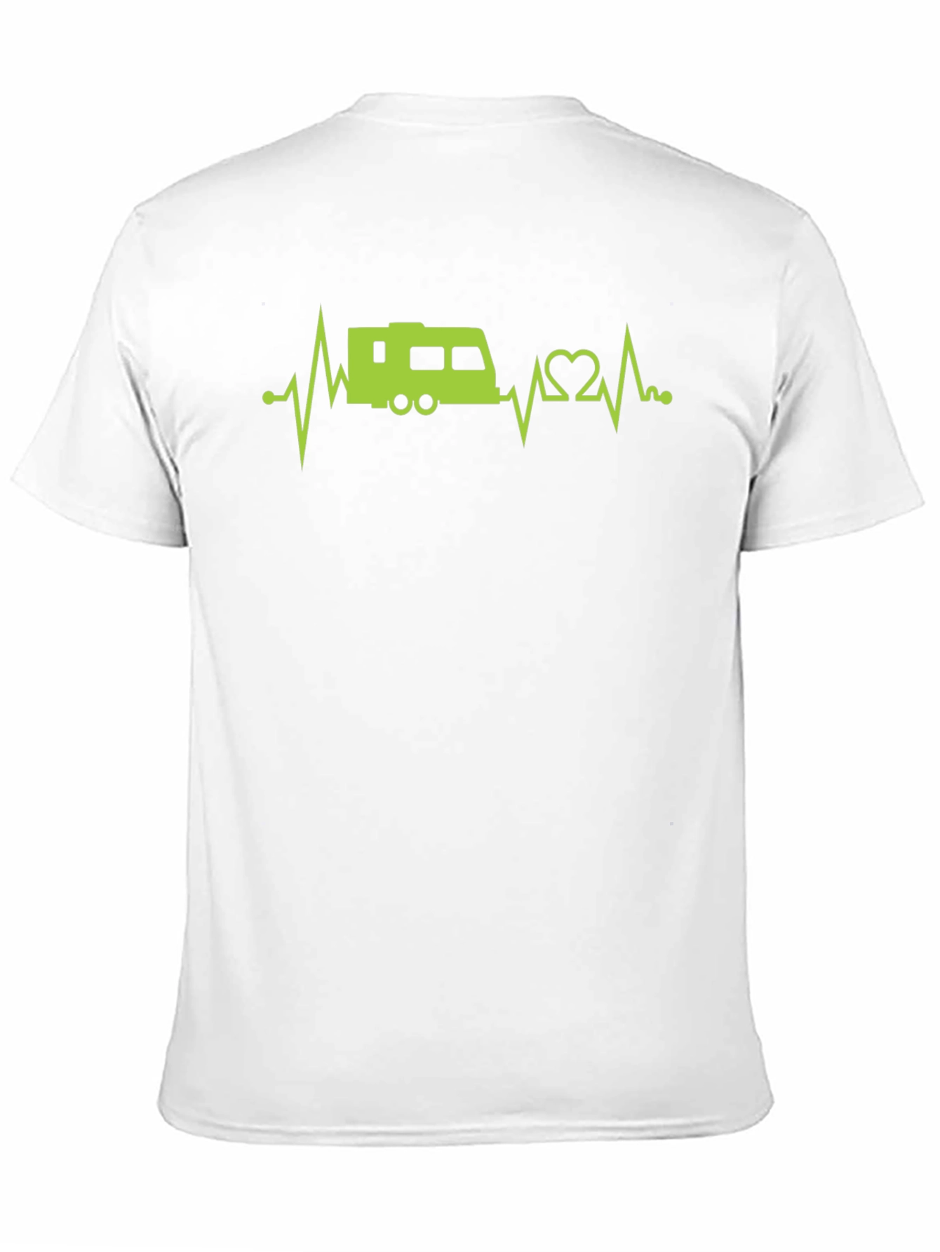 RV Heartbeat T-Shirt - Camping Lover Tee