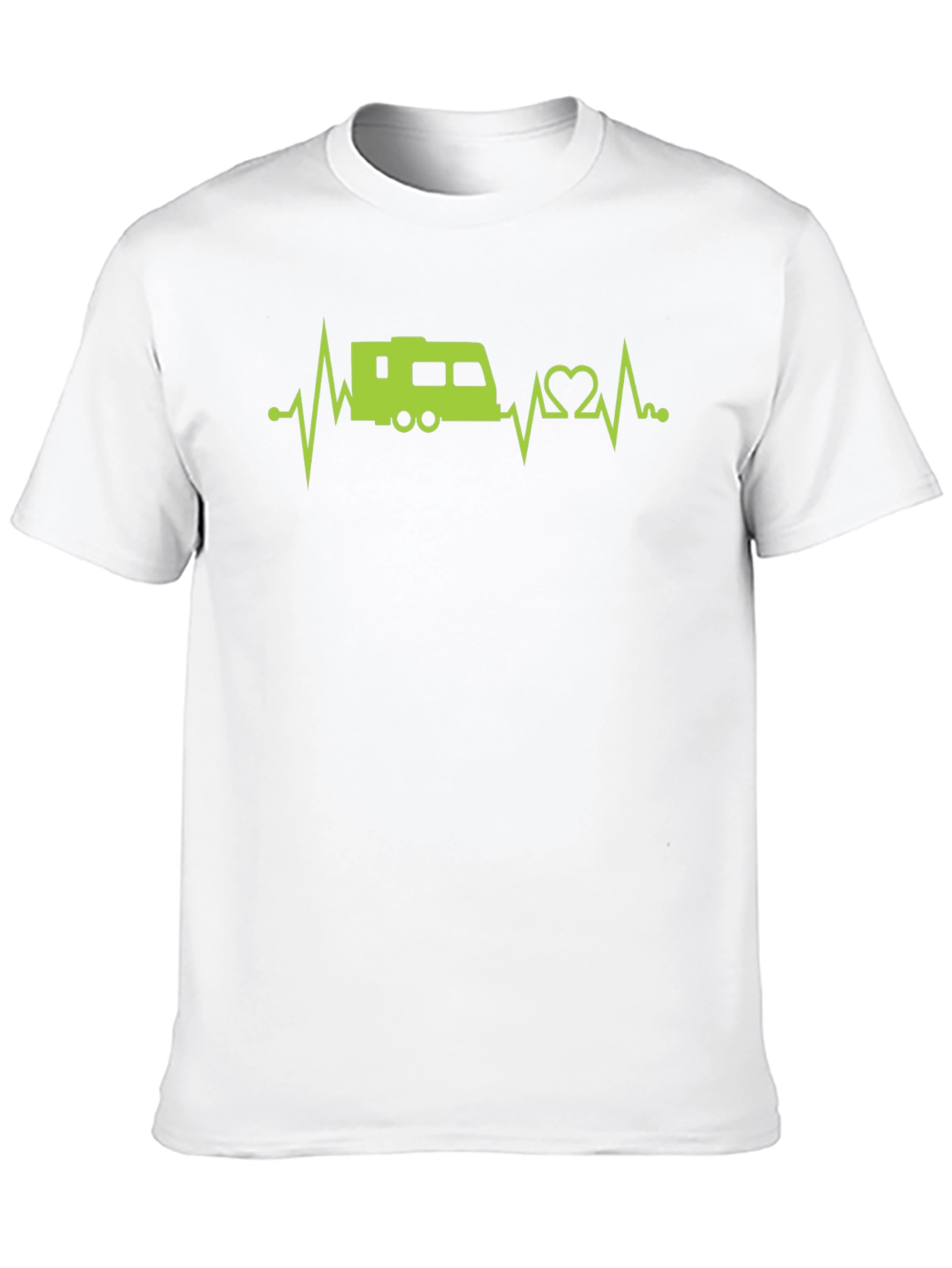 RV Heartbeat T-Shirt - Camping Lover Tee