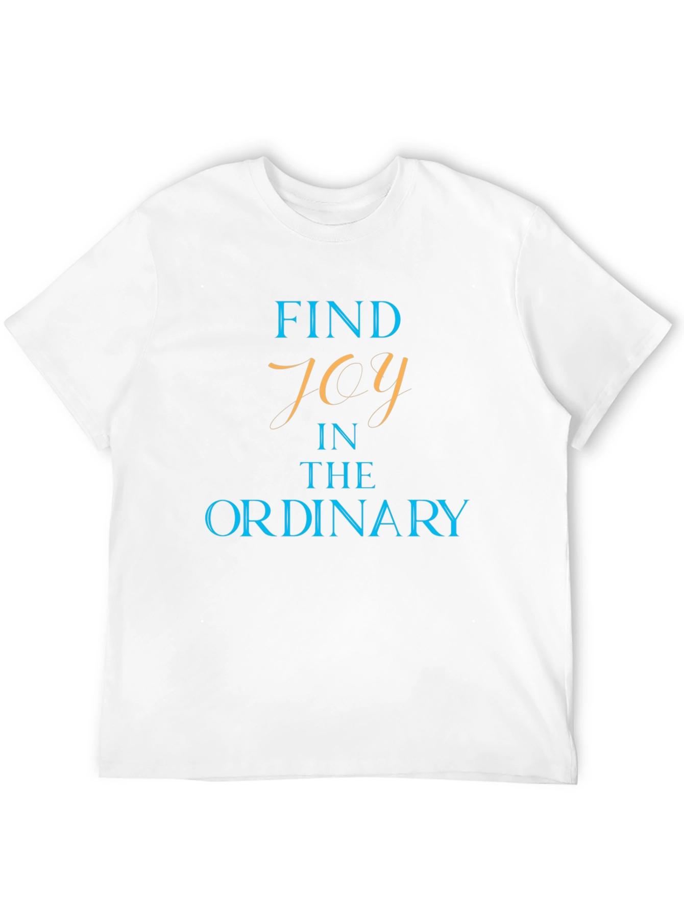 Find Joy in the Ordinary Black T-Shirt