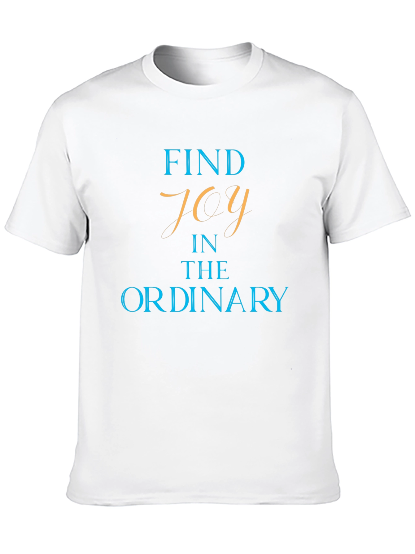 Find Joy in the Ordinary Black T-Shirt