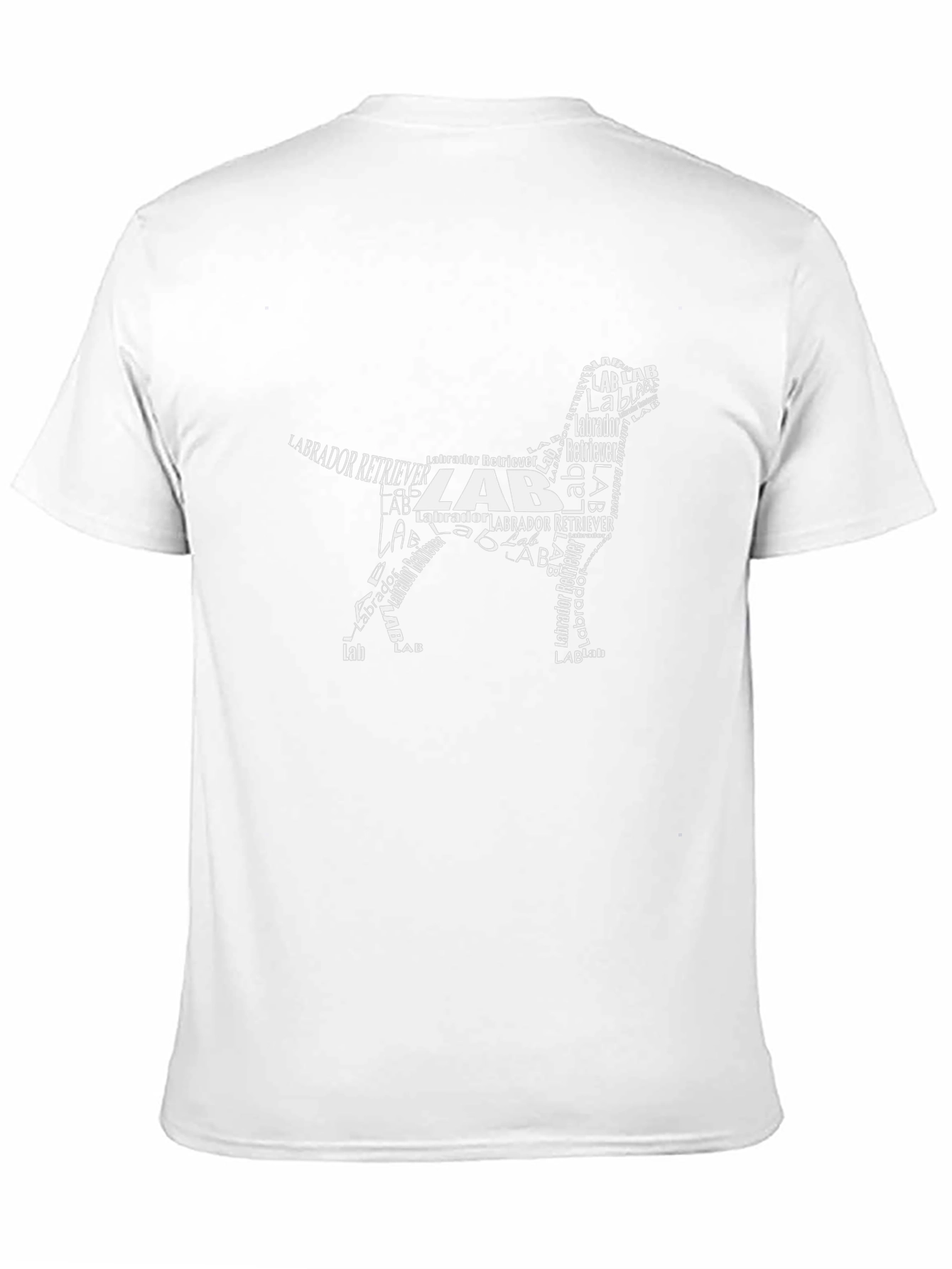 Labrador Retriever Word Art T-Shirt