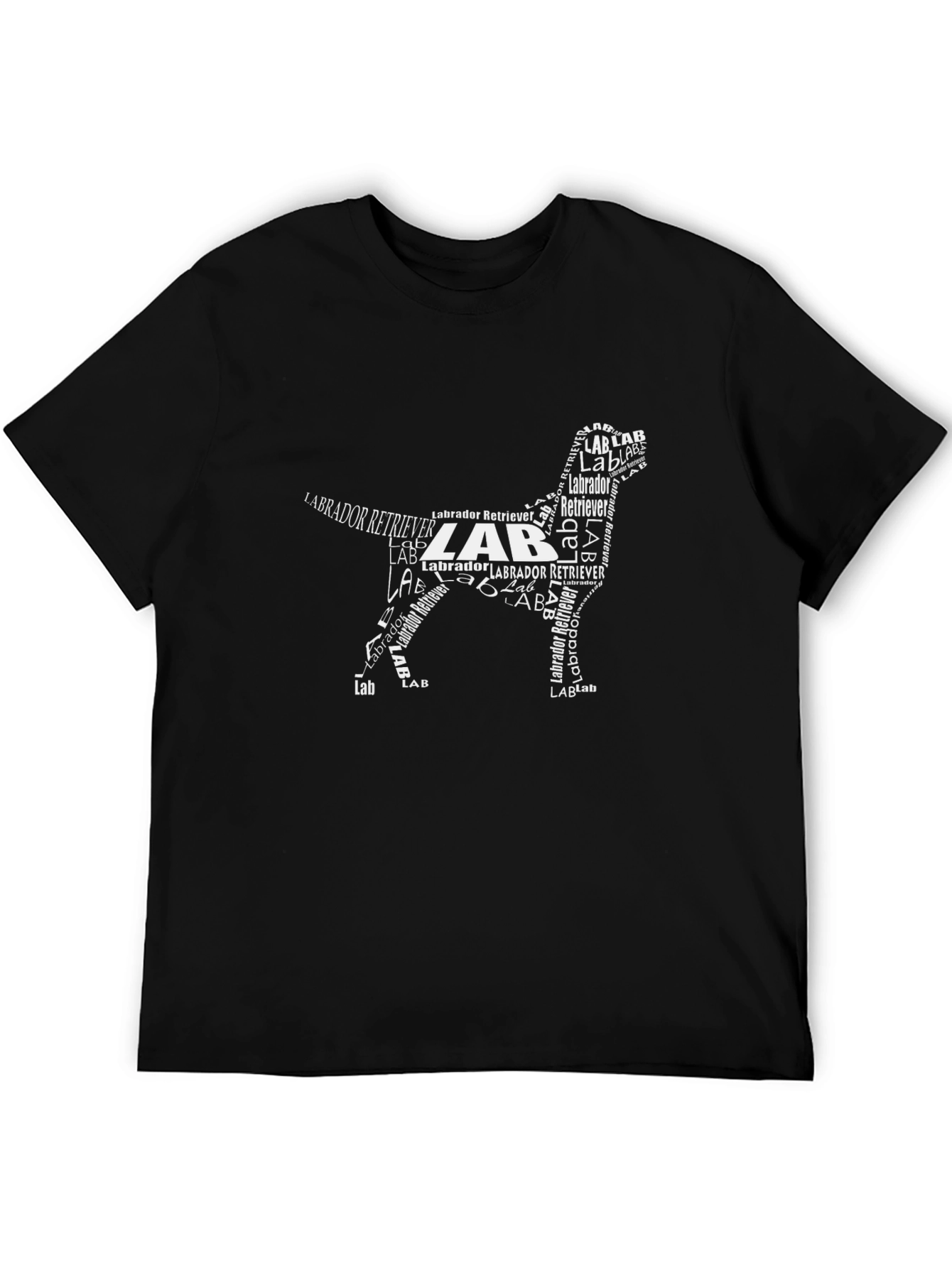 Labrador Retriever Word Art T-Shirt