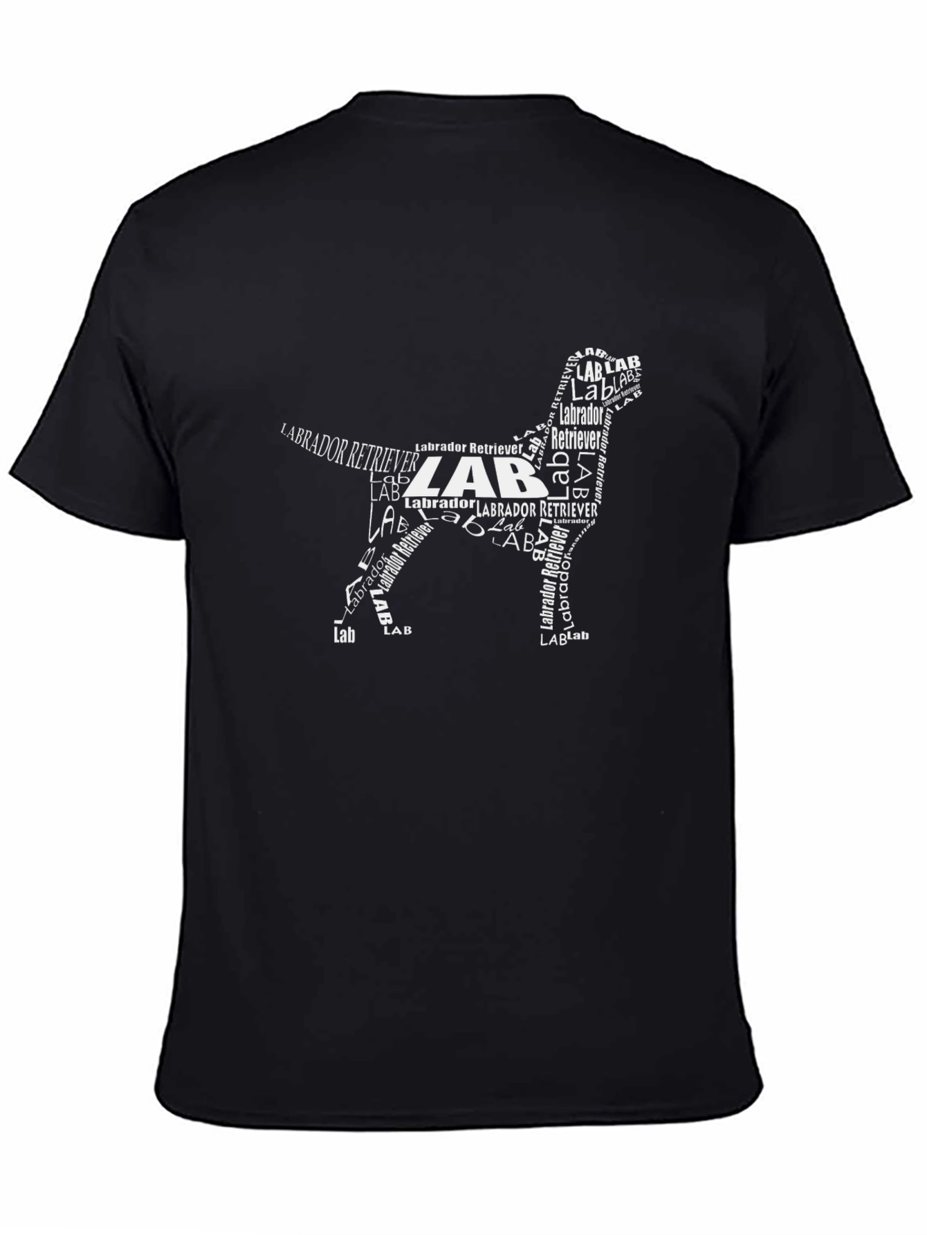 Labrador Retriever Word Art T-Shirt