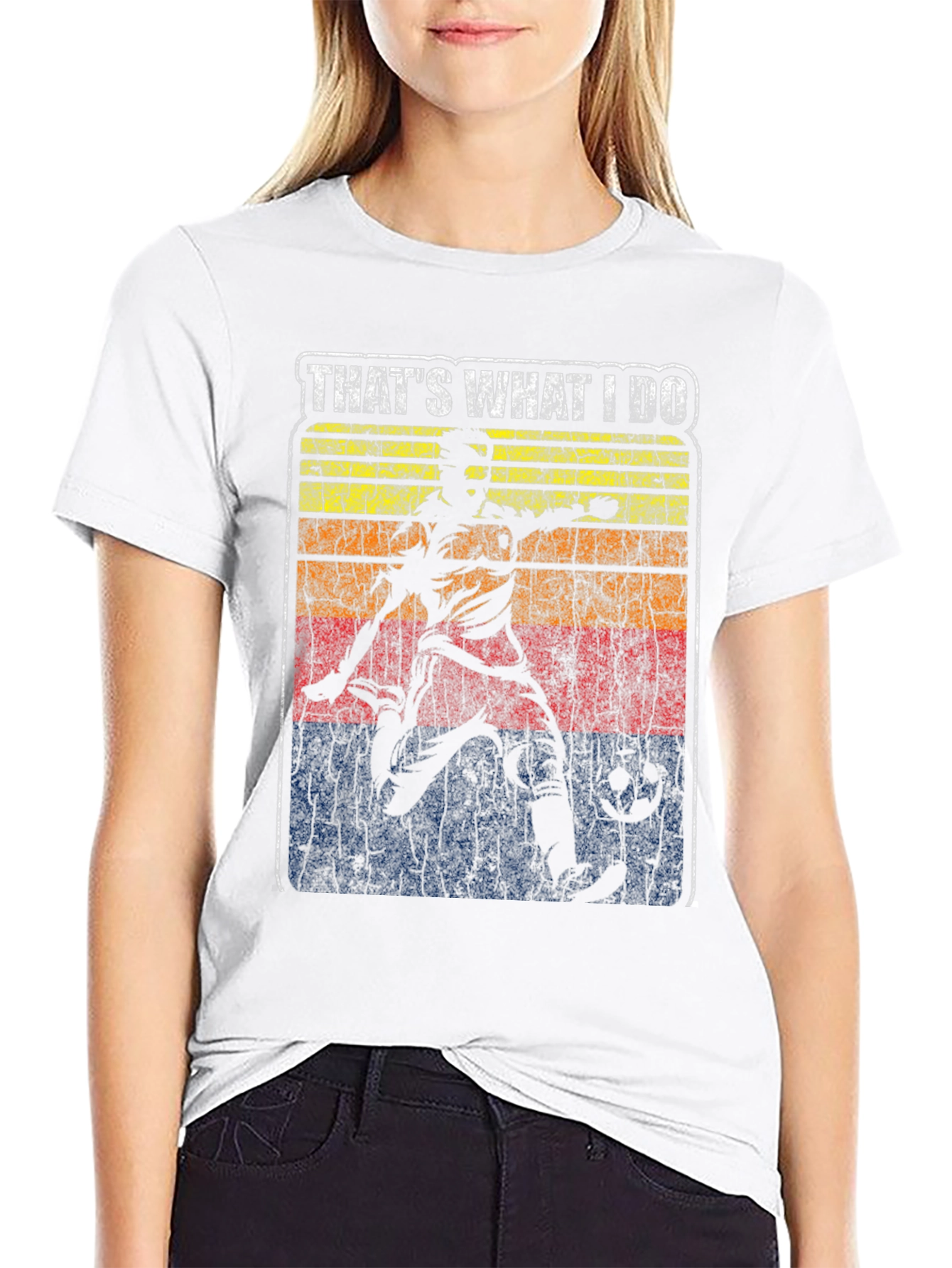 Thats What I Do Silhouette Graphic Tee
