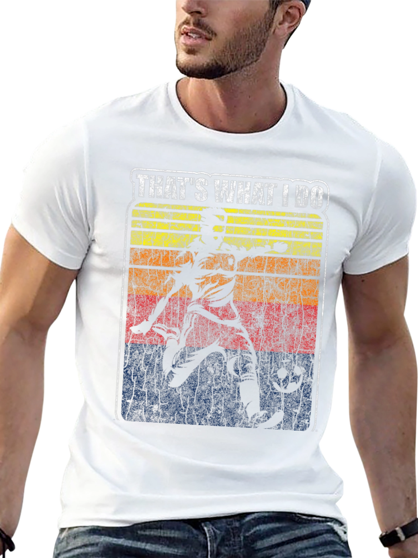 Thats What I Do Silhouette Graphic Tee