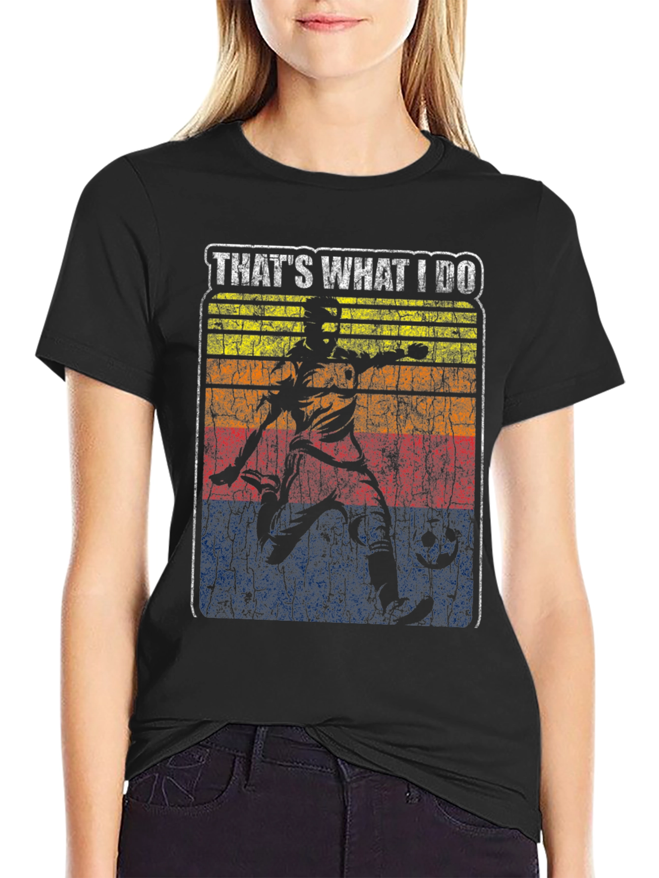 Thats What I Do Silhouette Graphic Tee