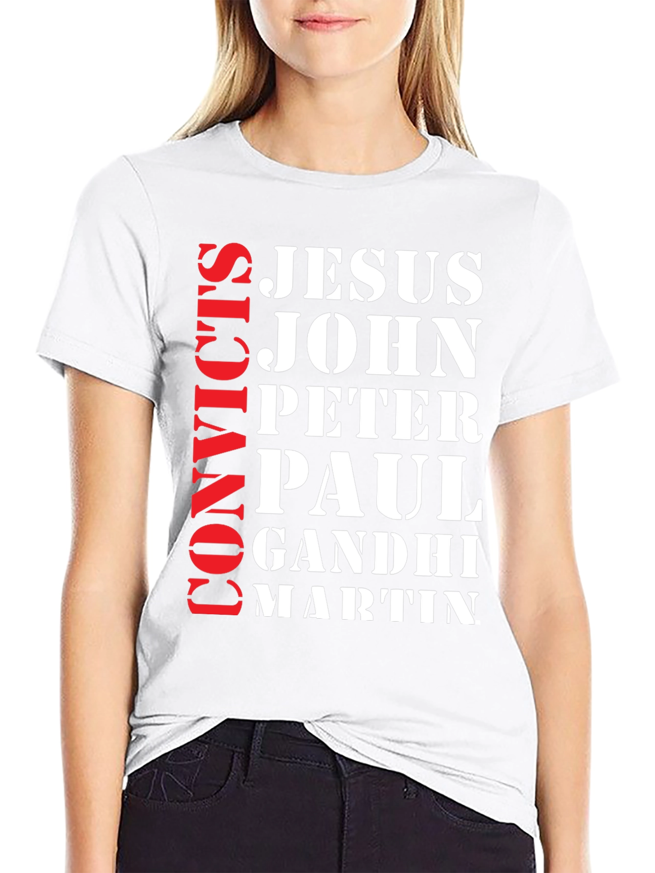 Convicts Jesus John T-Shirt