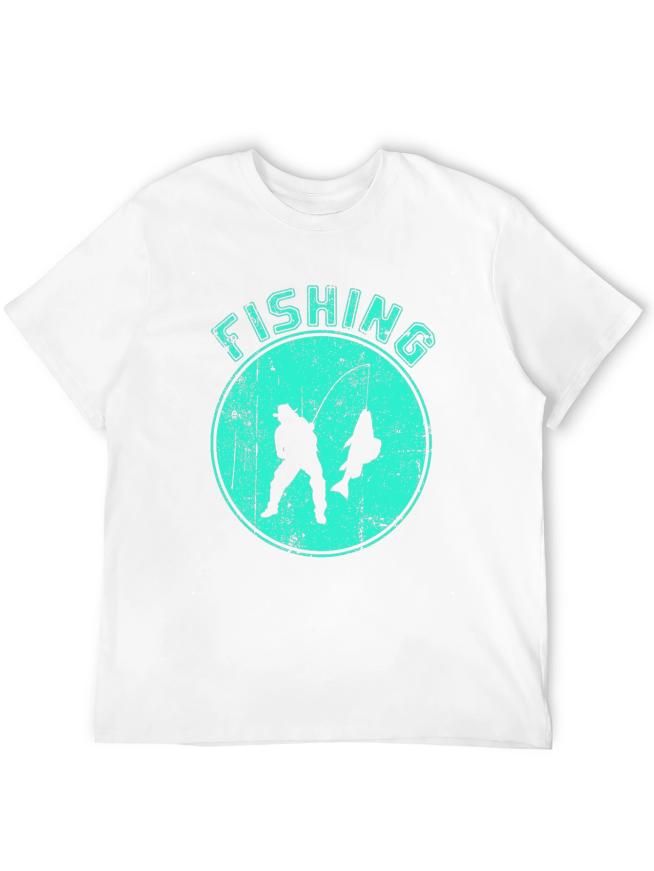 Fishing T-Shirt - Silhouette Design