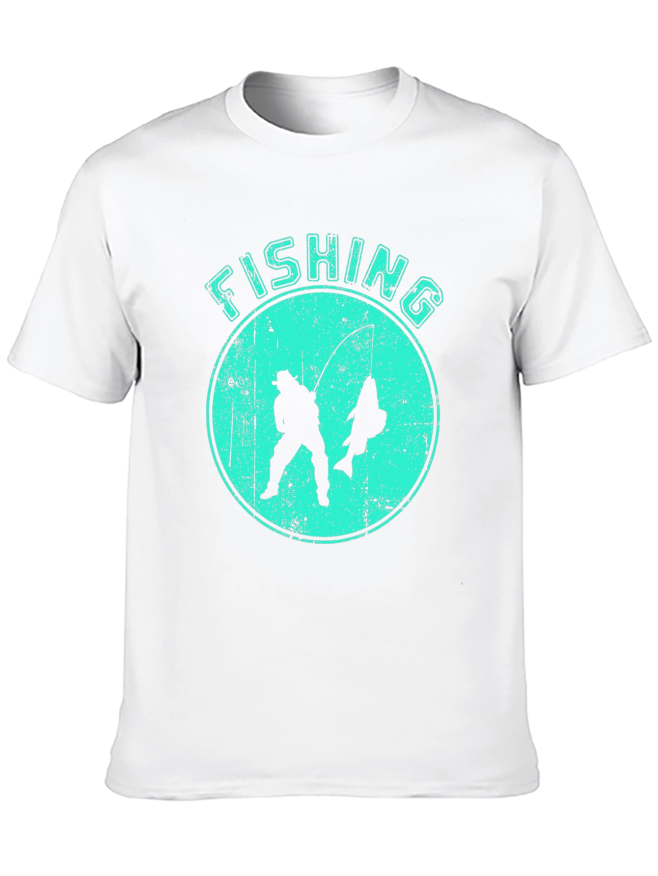 Fishing T-Shirt - Silhouette Design