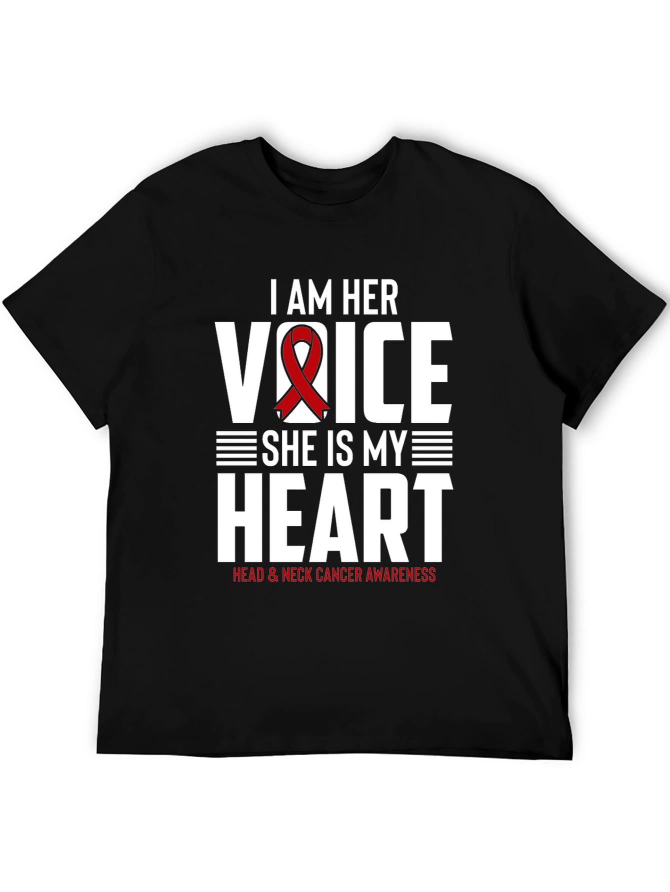 Head & Neck Cancer Awareness T-Shirt