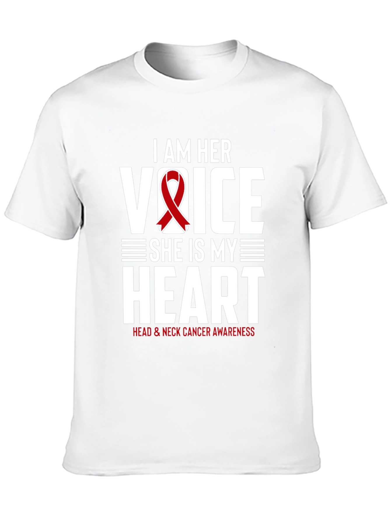 Head & Neck Cancer Awareness T-Shirt
