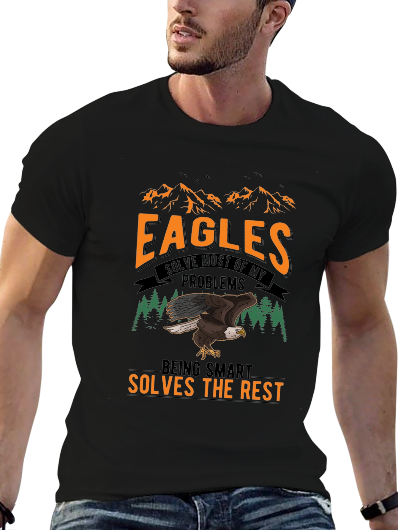 Eagles Solve Problems Smart T-Shirt
