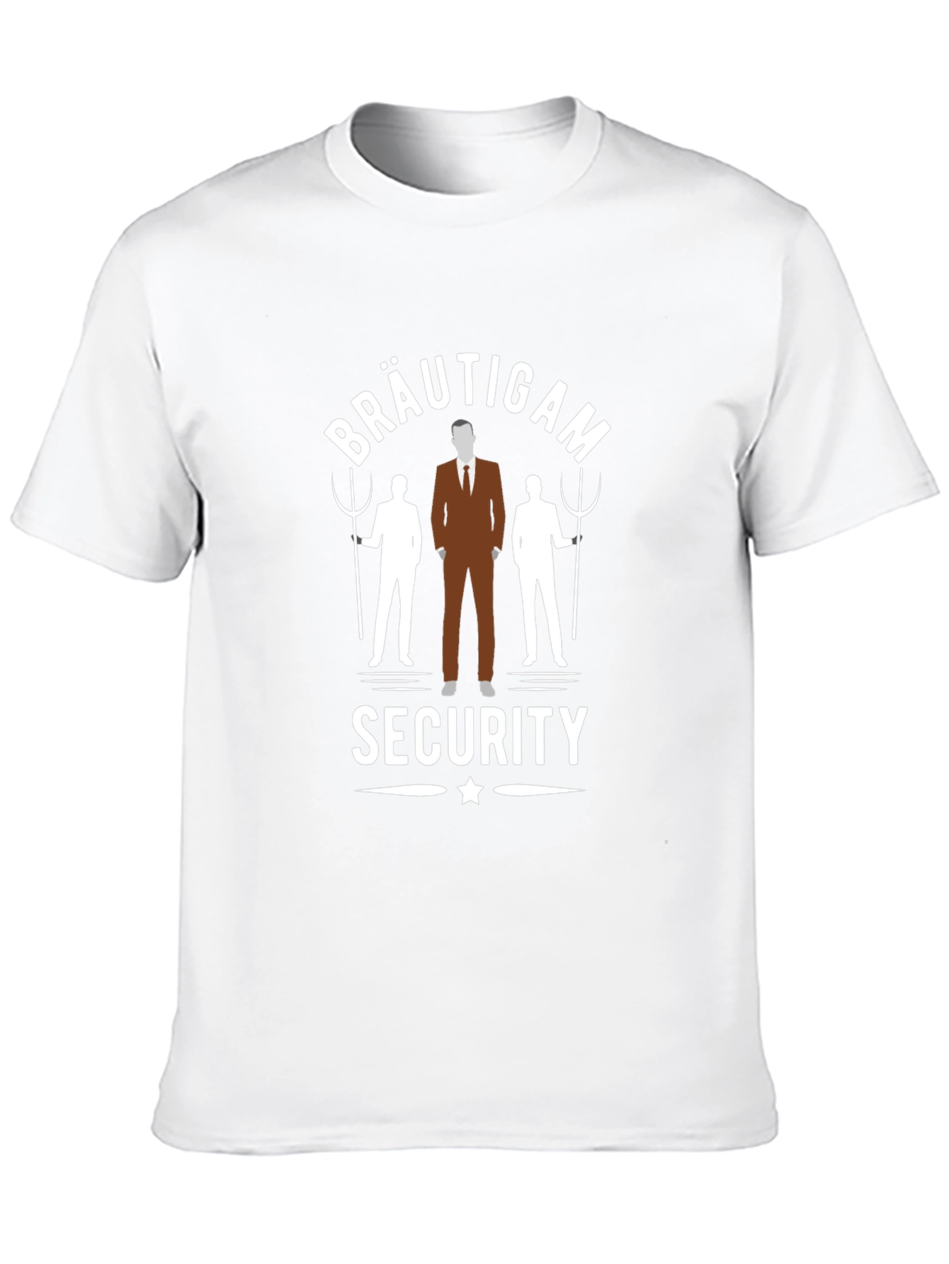 Bräutigam Security T-Shirt - Grooms Security