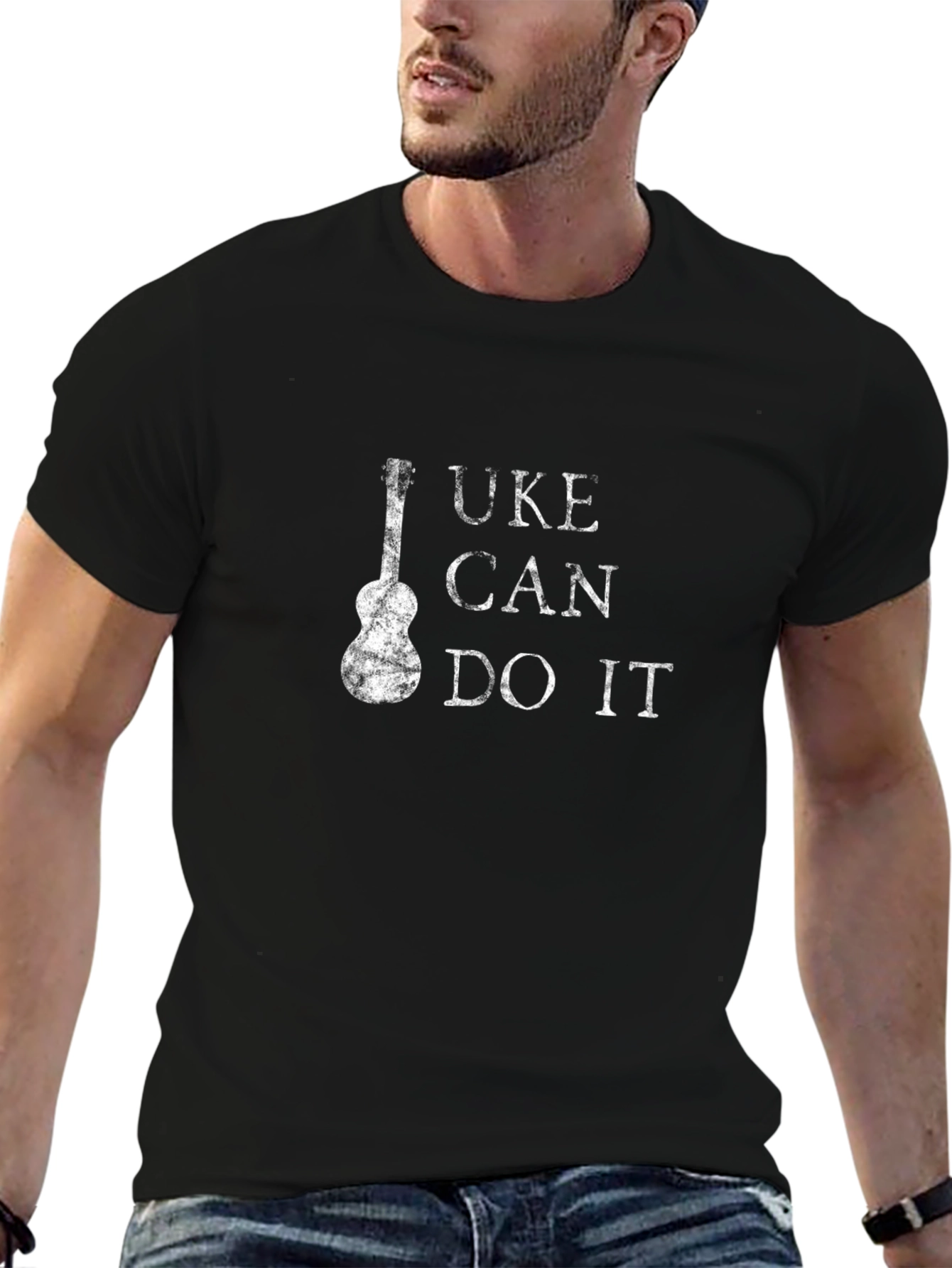 Uke Can Do It - Ukulele T-Shirt