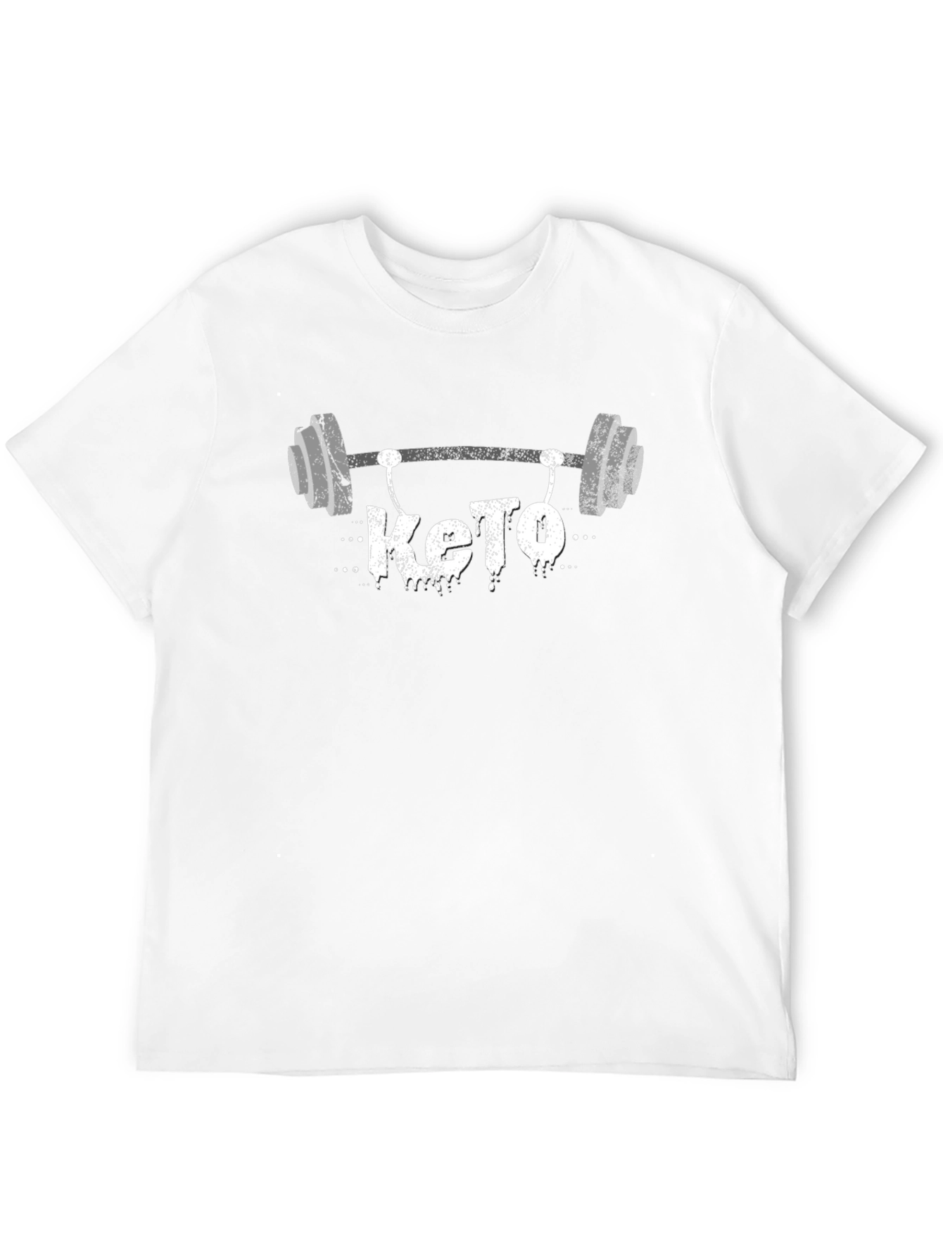 Keto Gym T-Shirt - Black Graphic Tee