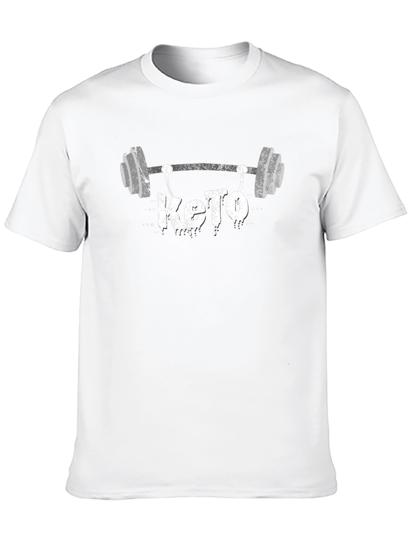 Keto Gym T-Shirt - Black Graphic Tee