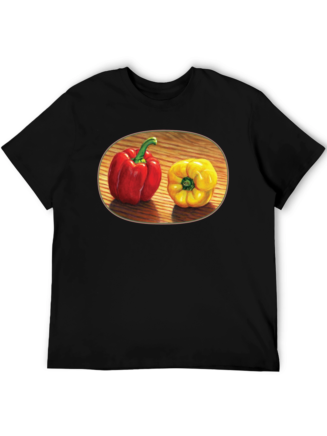 Red & Yellow Pepper Graphic Tee