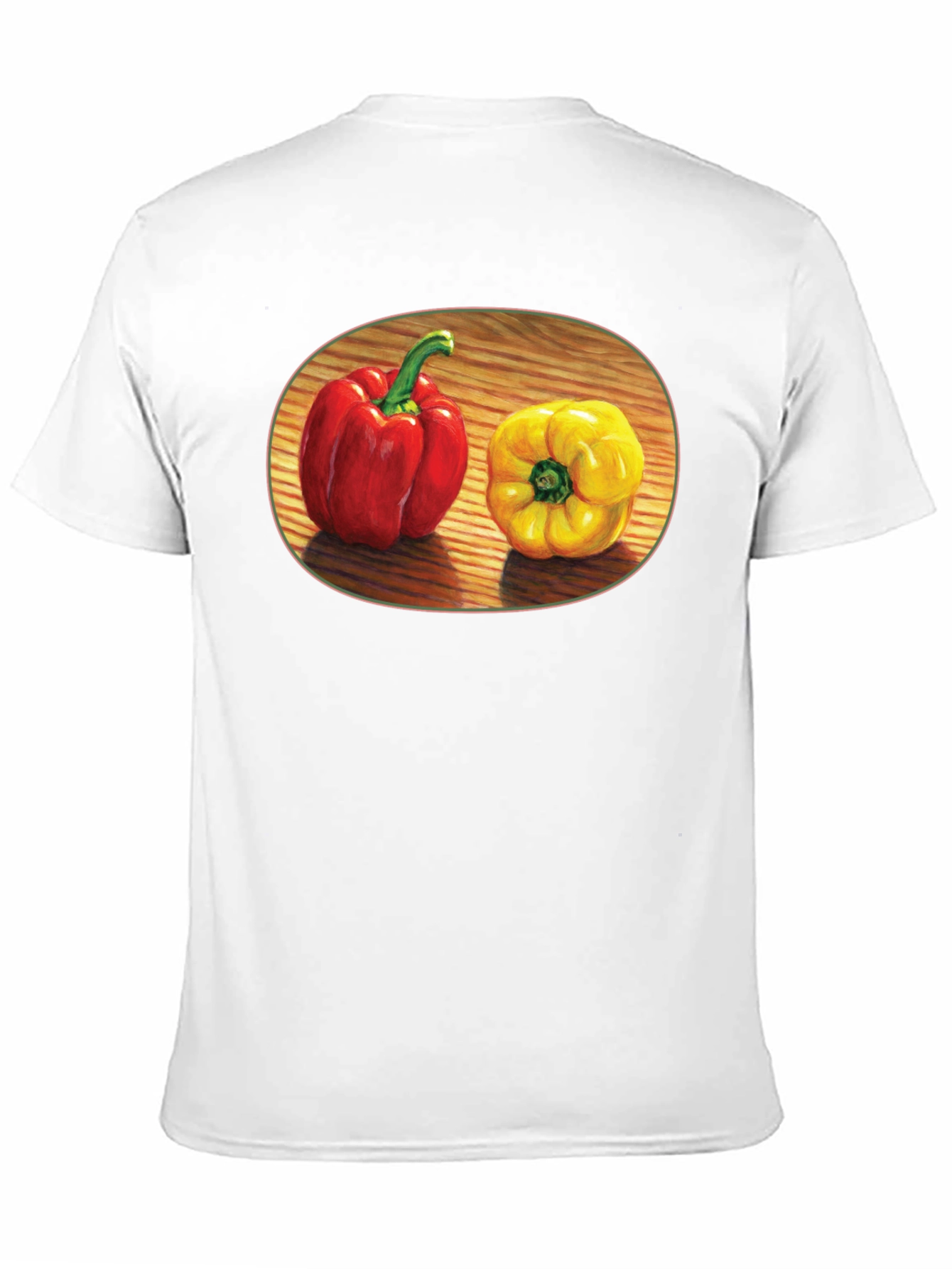 Red & Yellow Pepper Graphic Tee