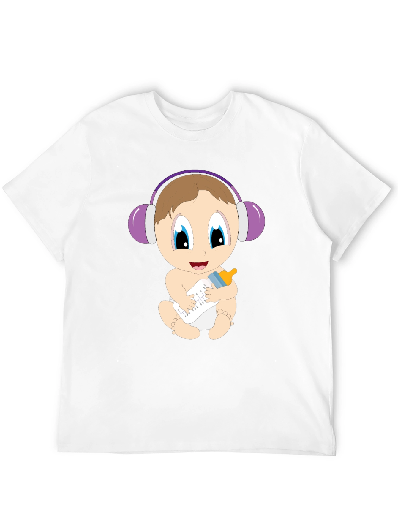 Baby DJ Graphic Tee - Cute Infant Oneshie