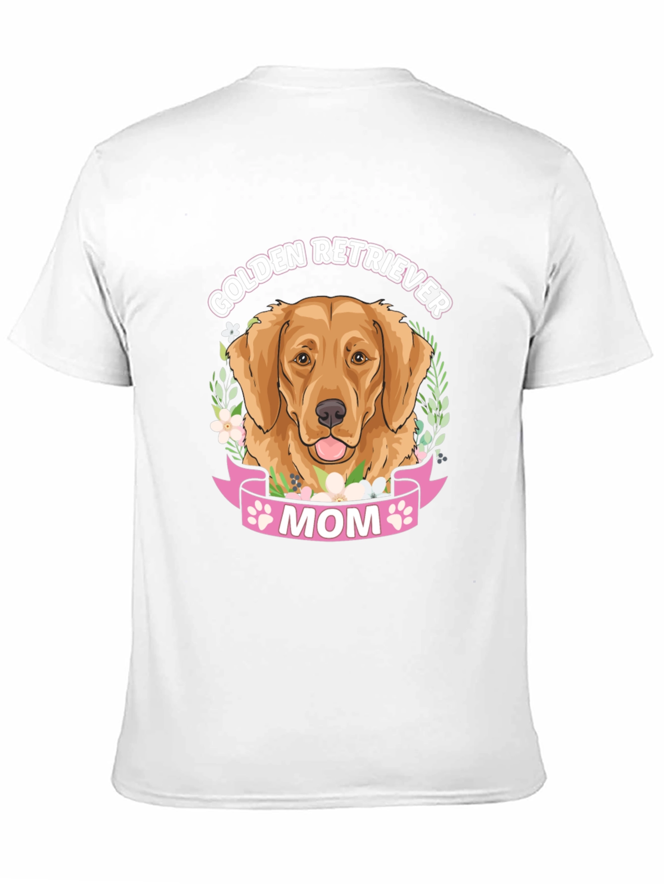 Golden Retriever Mom T-Shirt - Cute Dog Lover Tee
