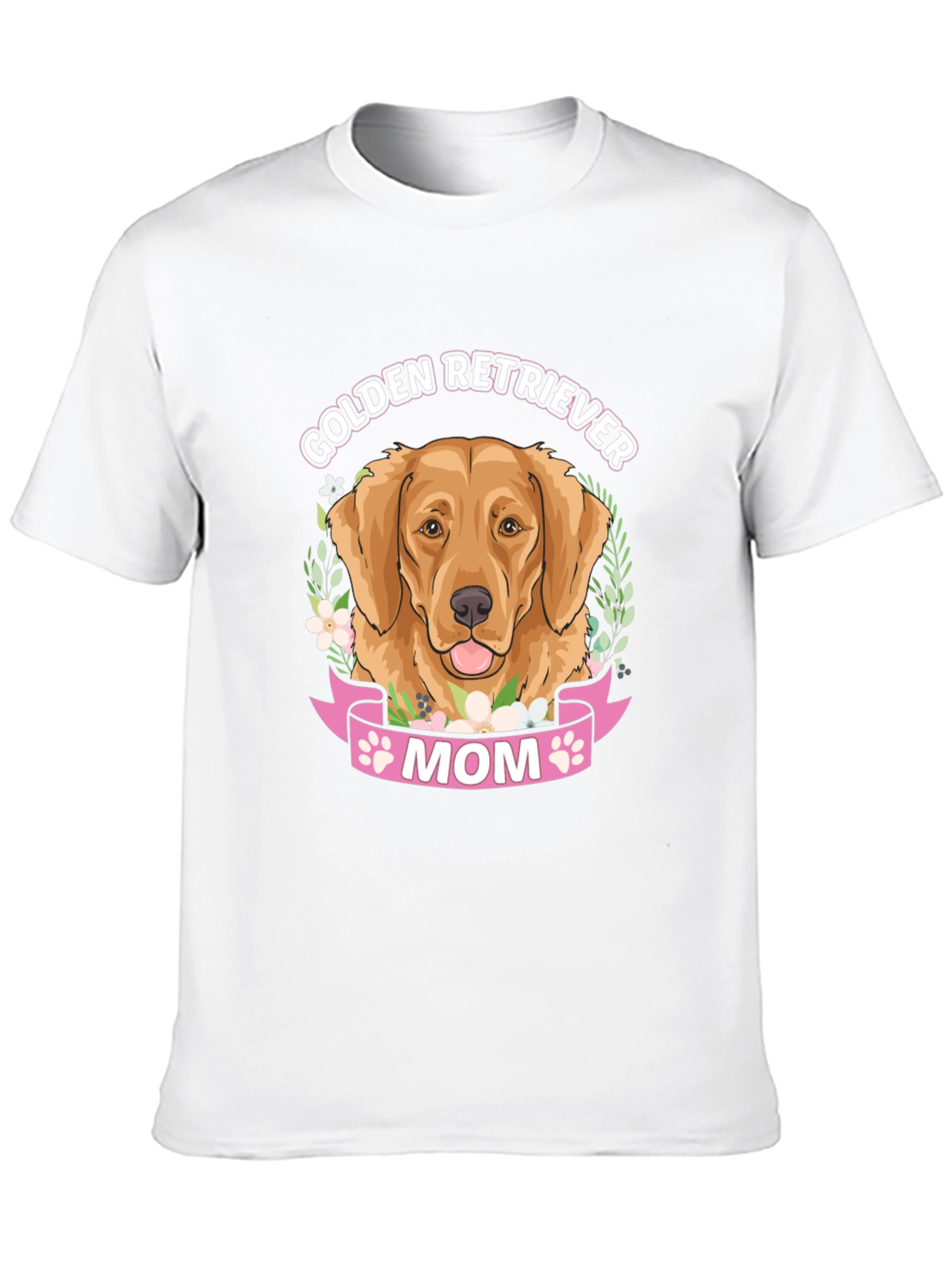Golden Retriever Mom T-Shirt - Cute Dog Lover Tee