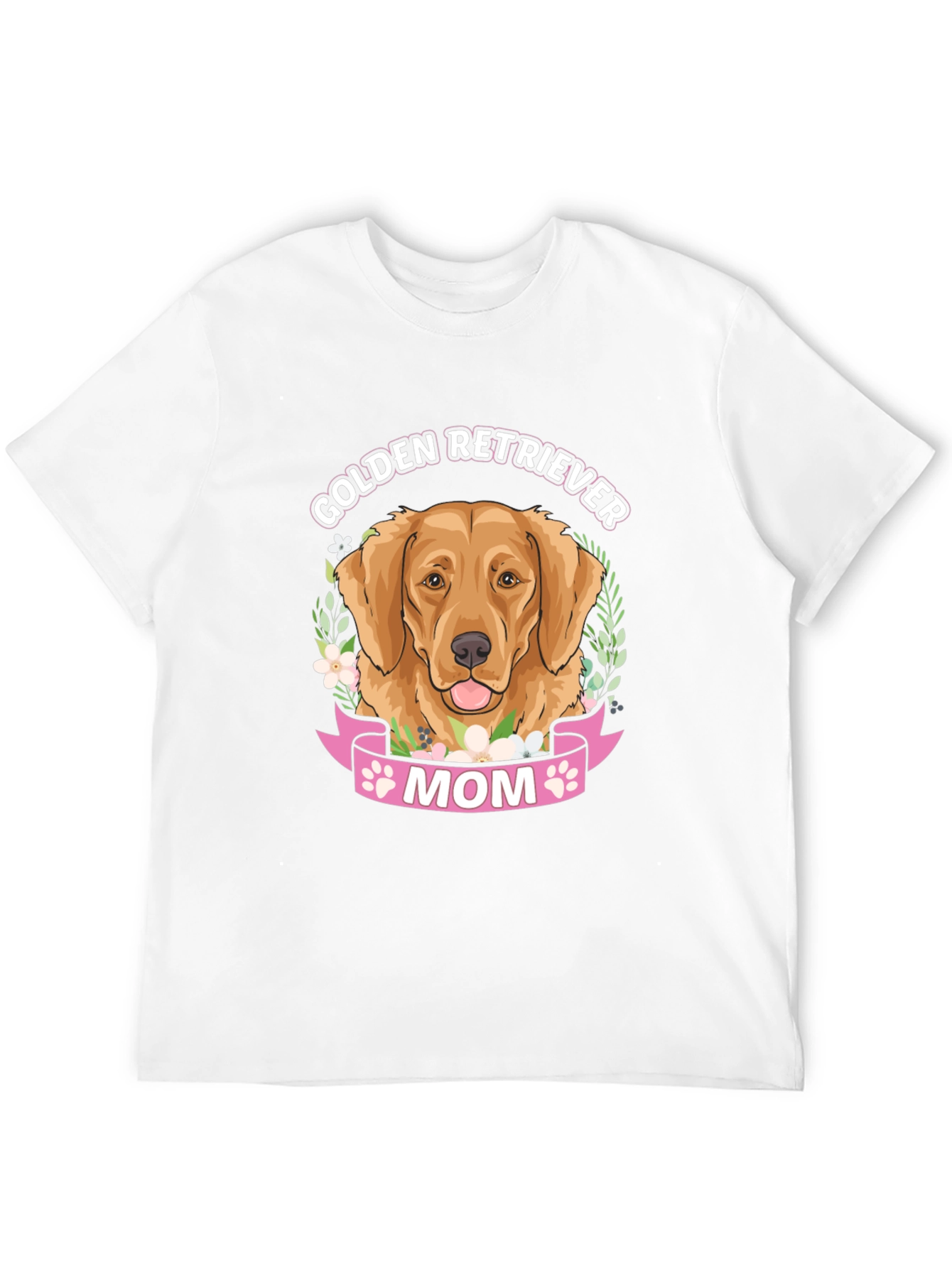 Golden Retriever Mom T-Shirt - Cute Dog Lover Tee