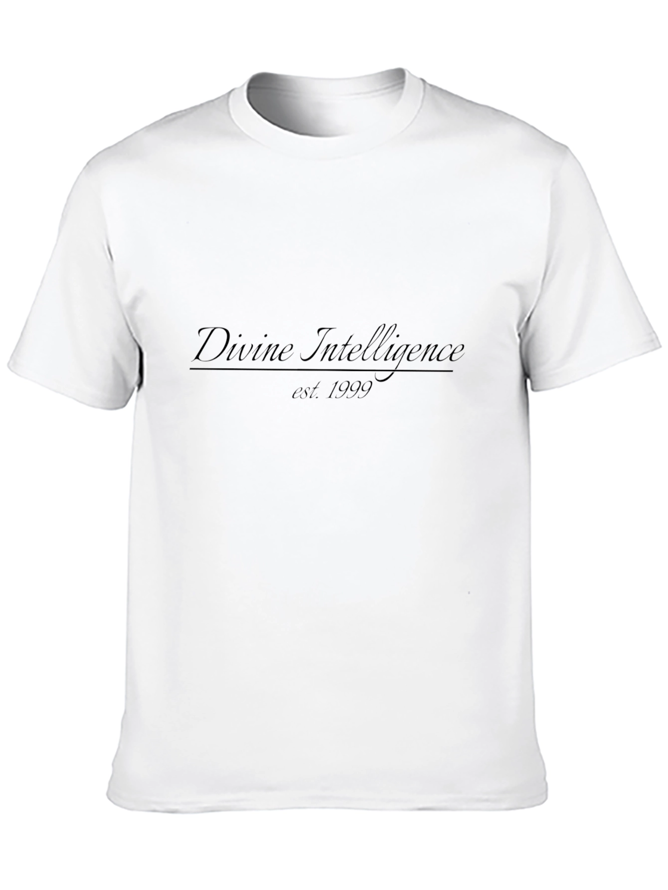 Divine Intelligence Est. 1999 Black Graphic T-Shirt