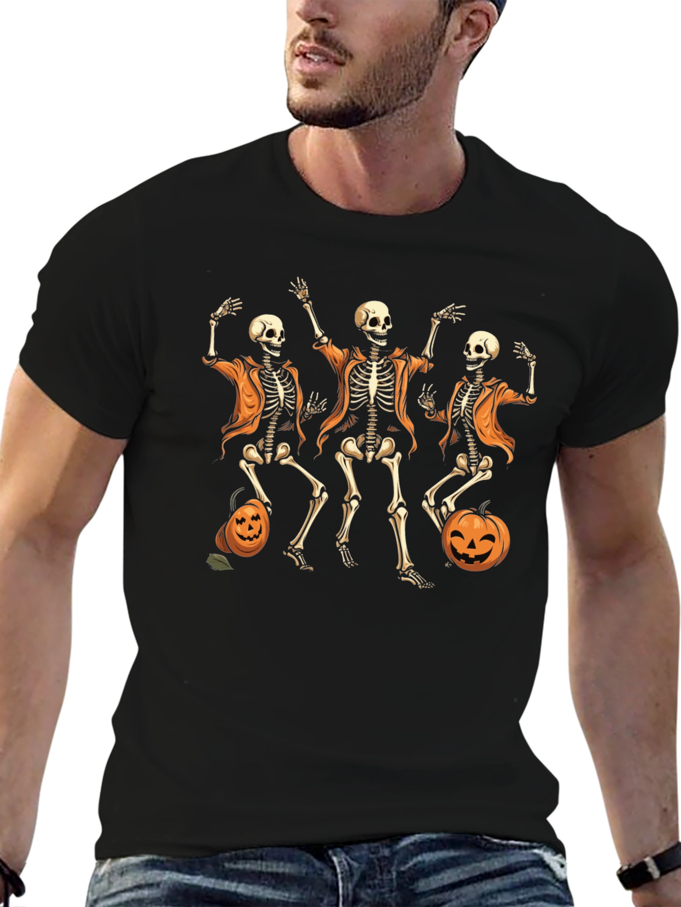 Dancing Skeletons Halloween T-Shirt