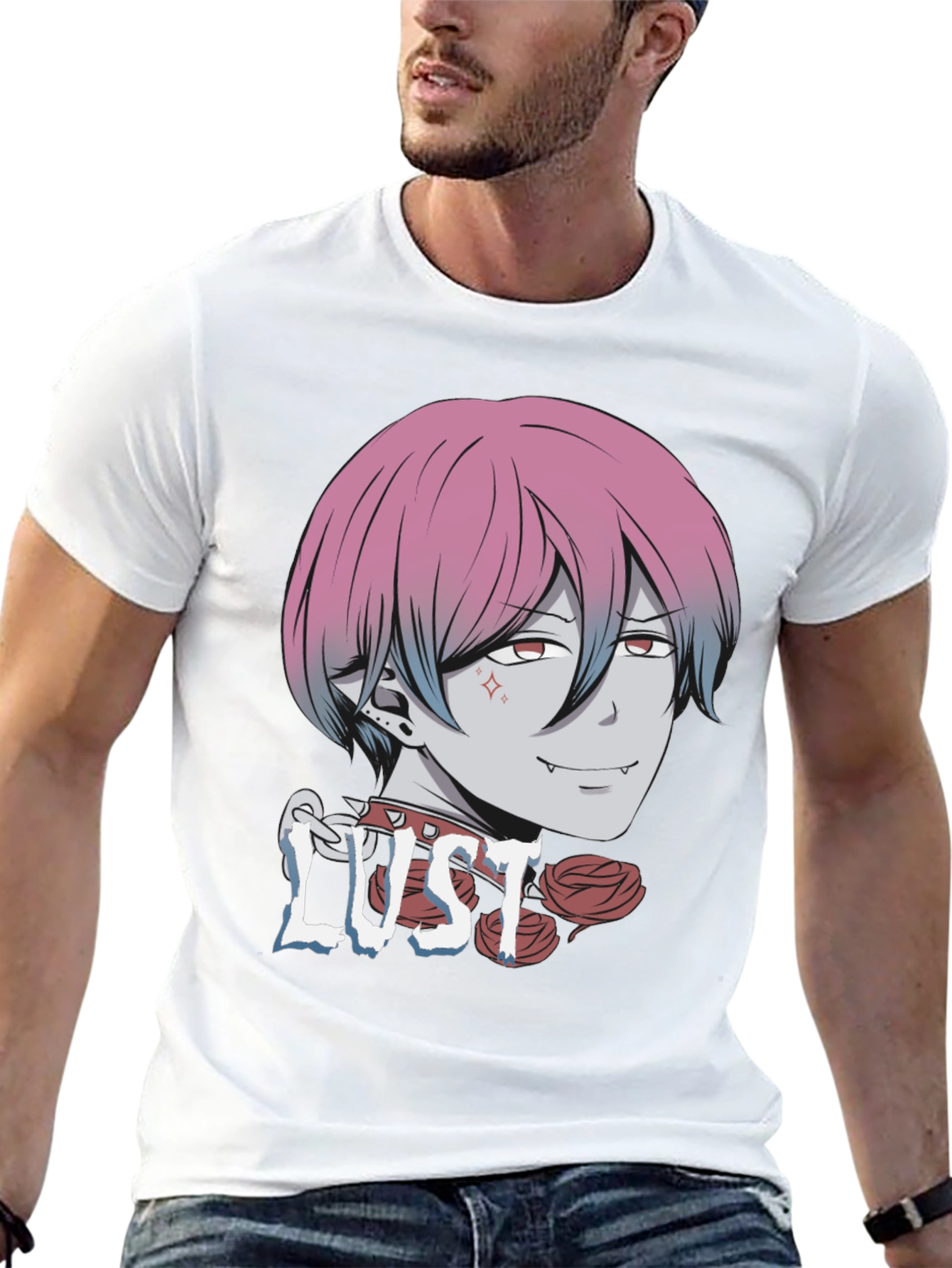 Lust Anime T-Shirt - Unique Graphic Tee