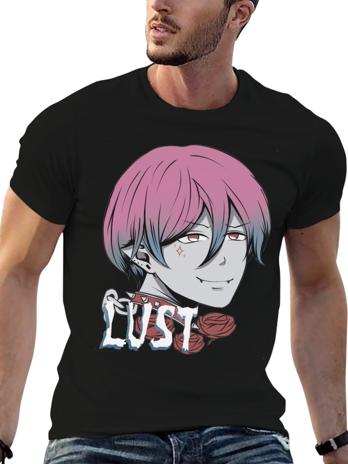 Lust Anime T-Shirt - Unique Graphic Tee
