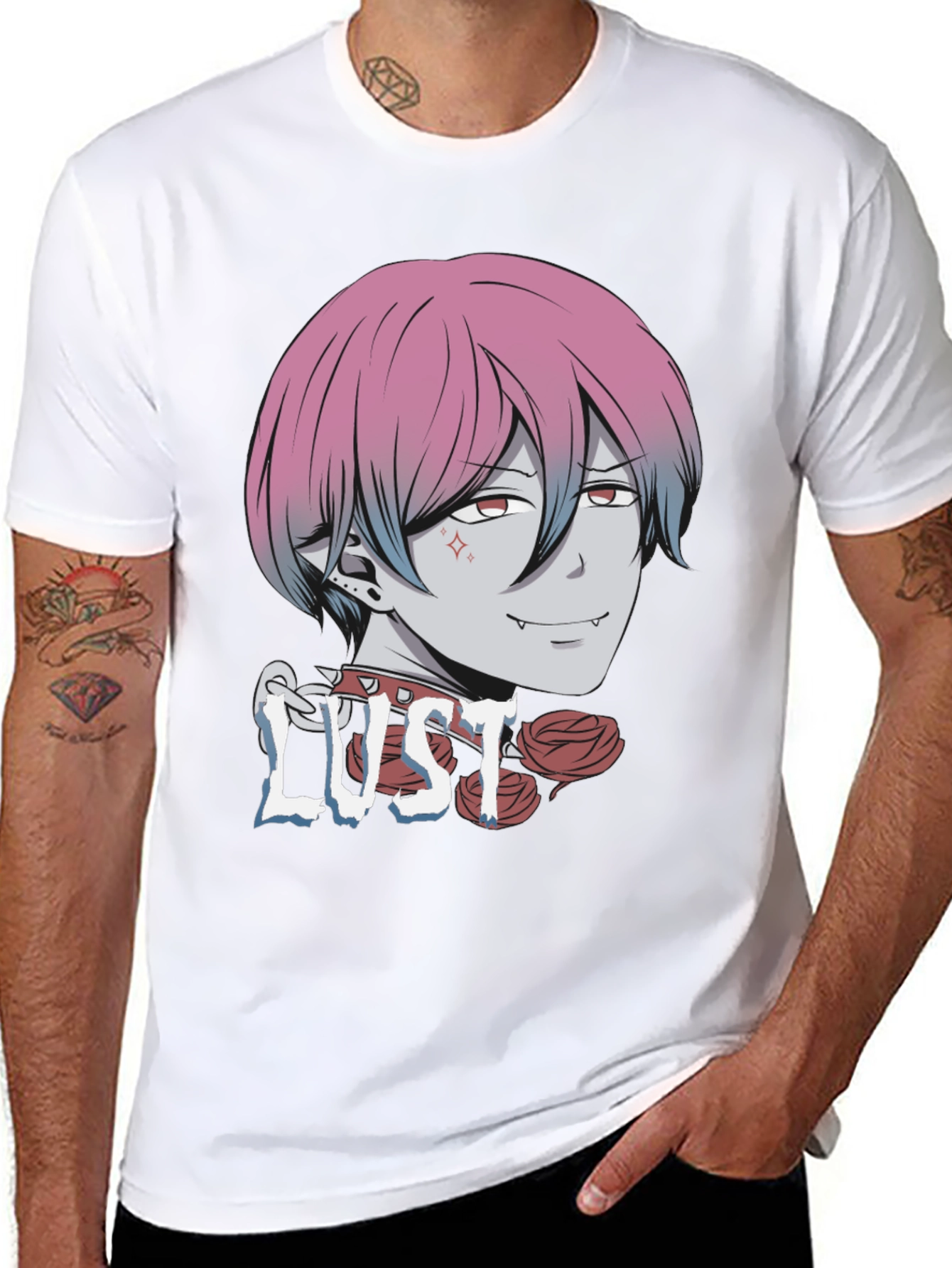 Lust Anime T-Shirt - Unique Graphic Tee