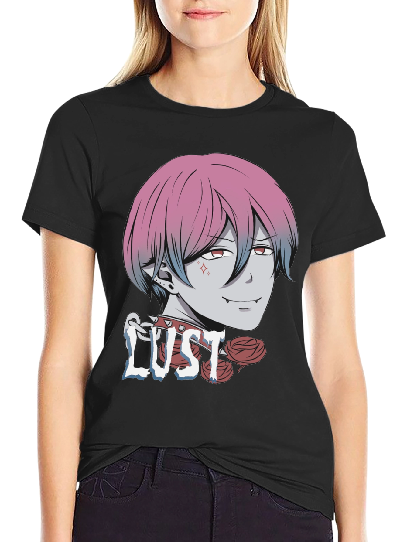 Lust Anime T-Shirt - Unique Graphic Tee