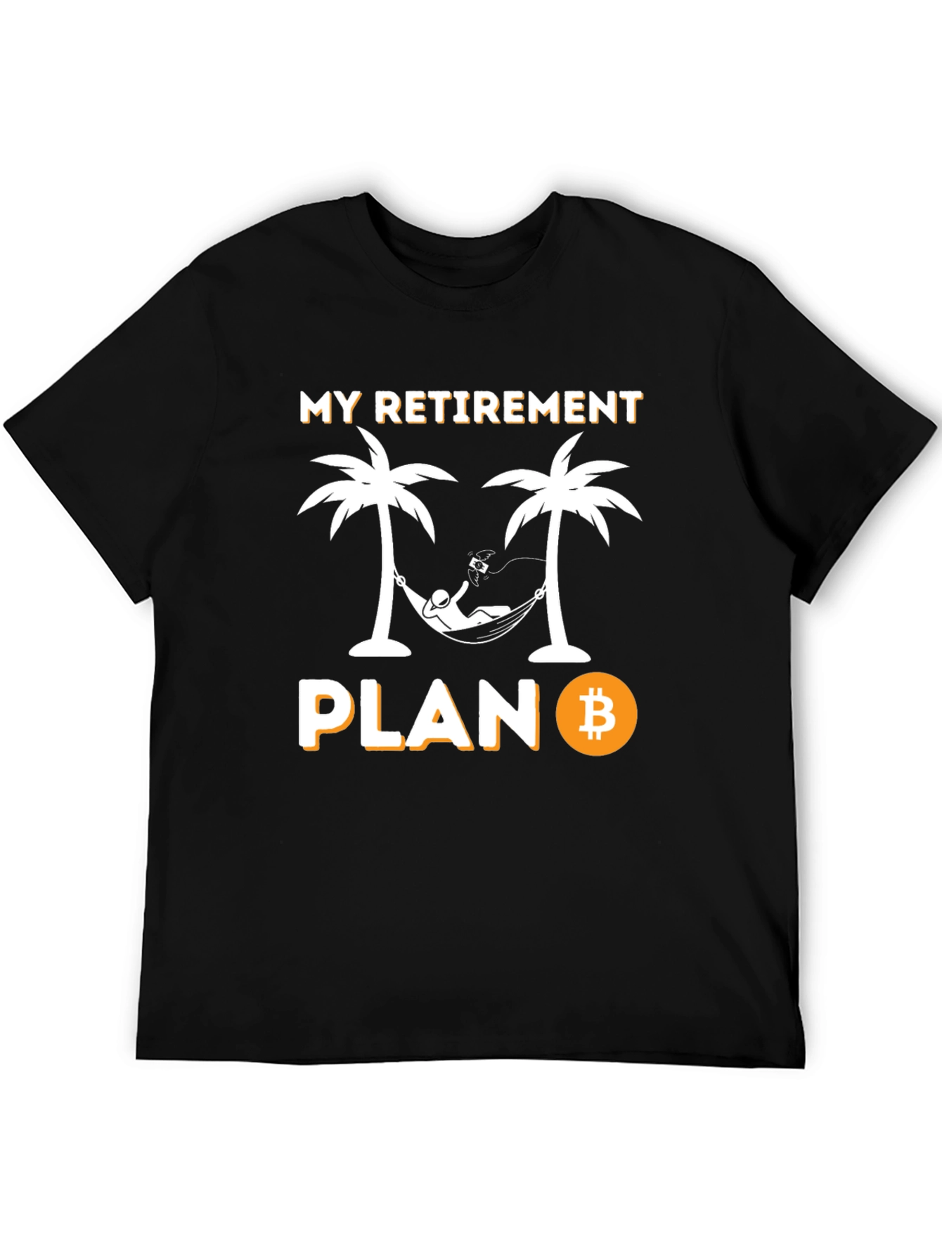 Bitcoin Retirement Plan Graphic T-Shirt