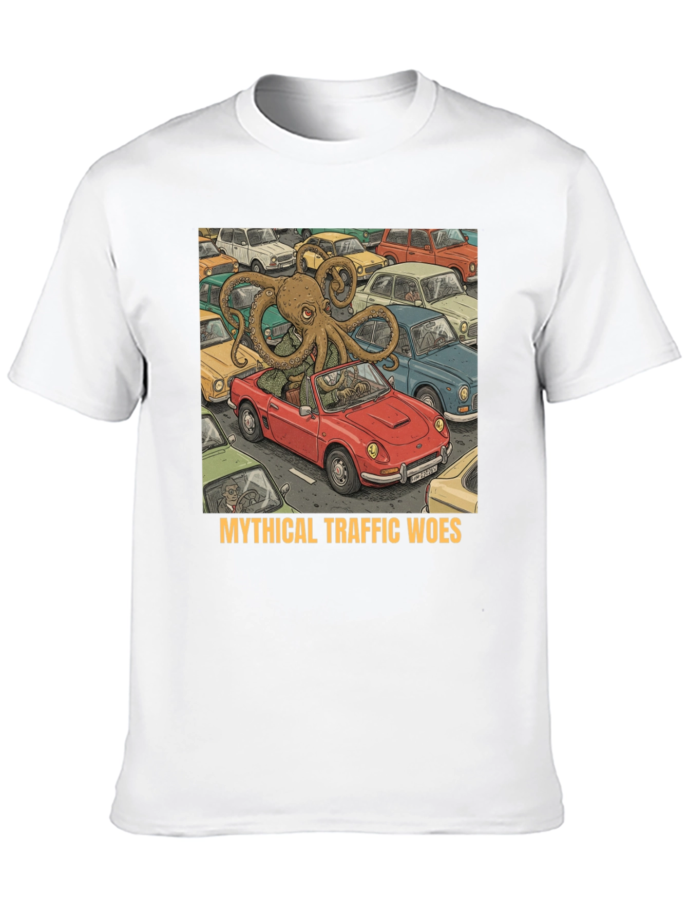 Mythical Traffic Woes Graphic Tee