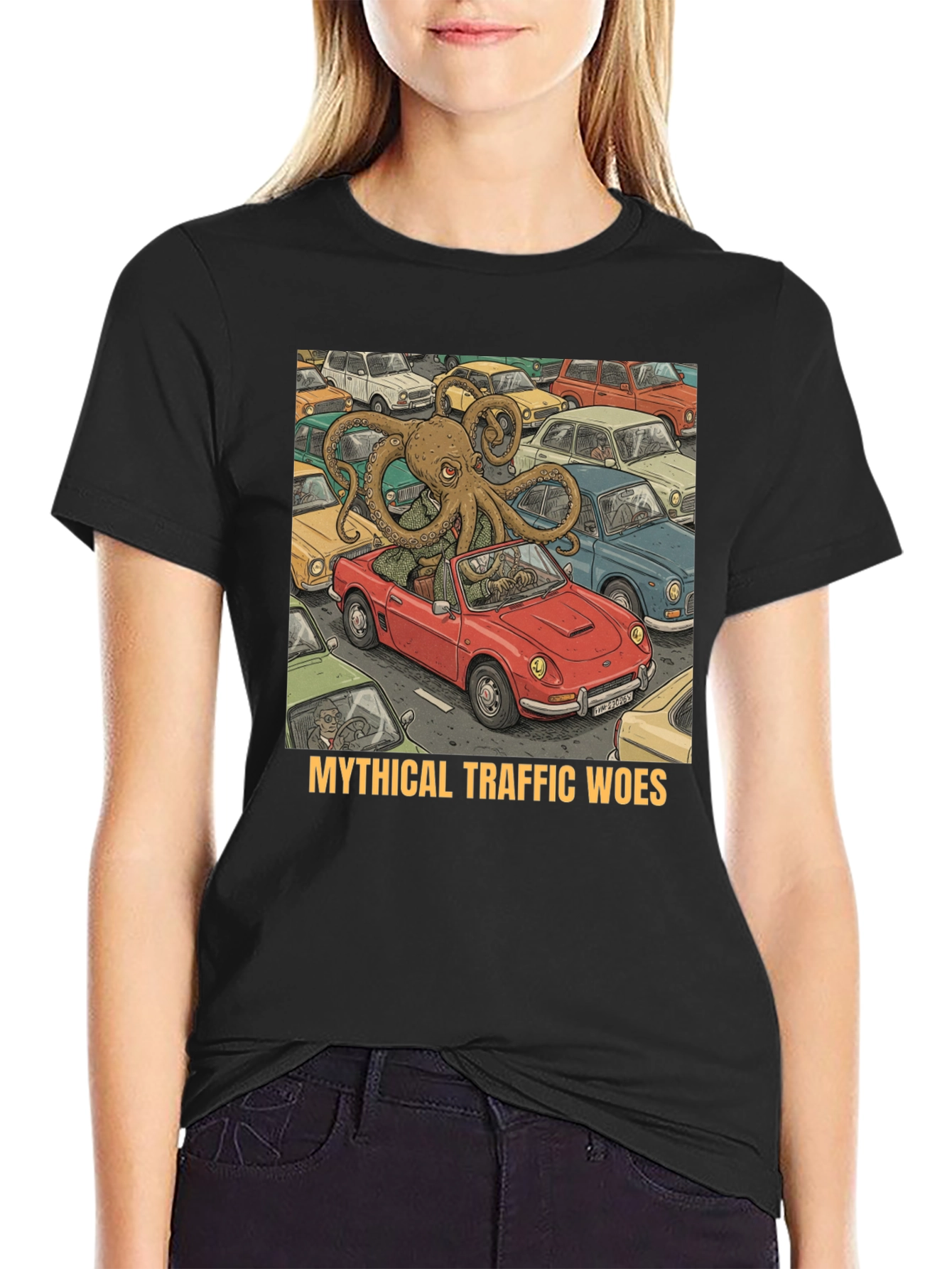 Mythical Traffic Woes Graphic Tee
