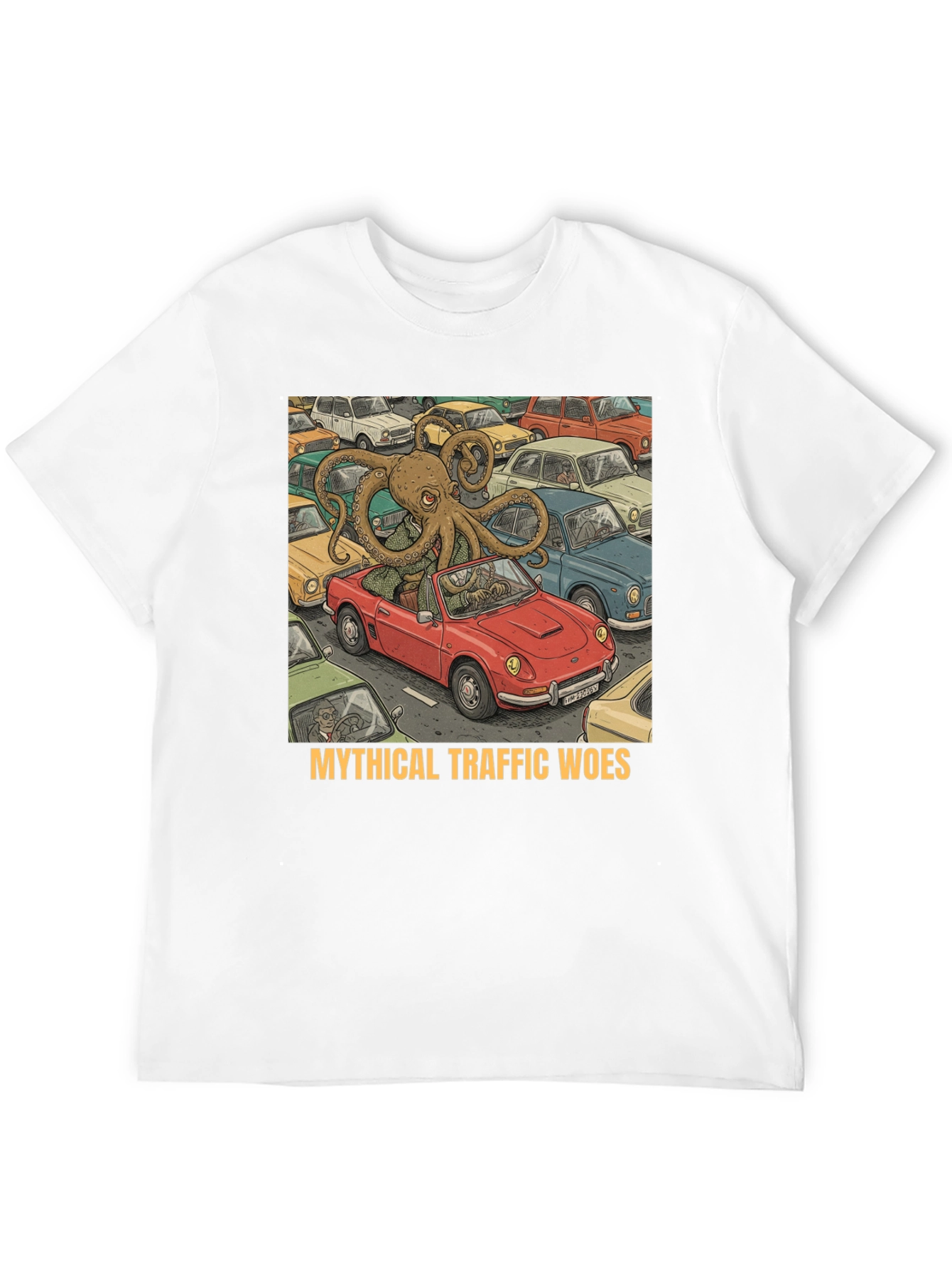 Mythical Traffic Woes Graphic Tee