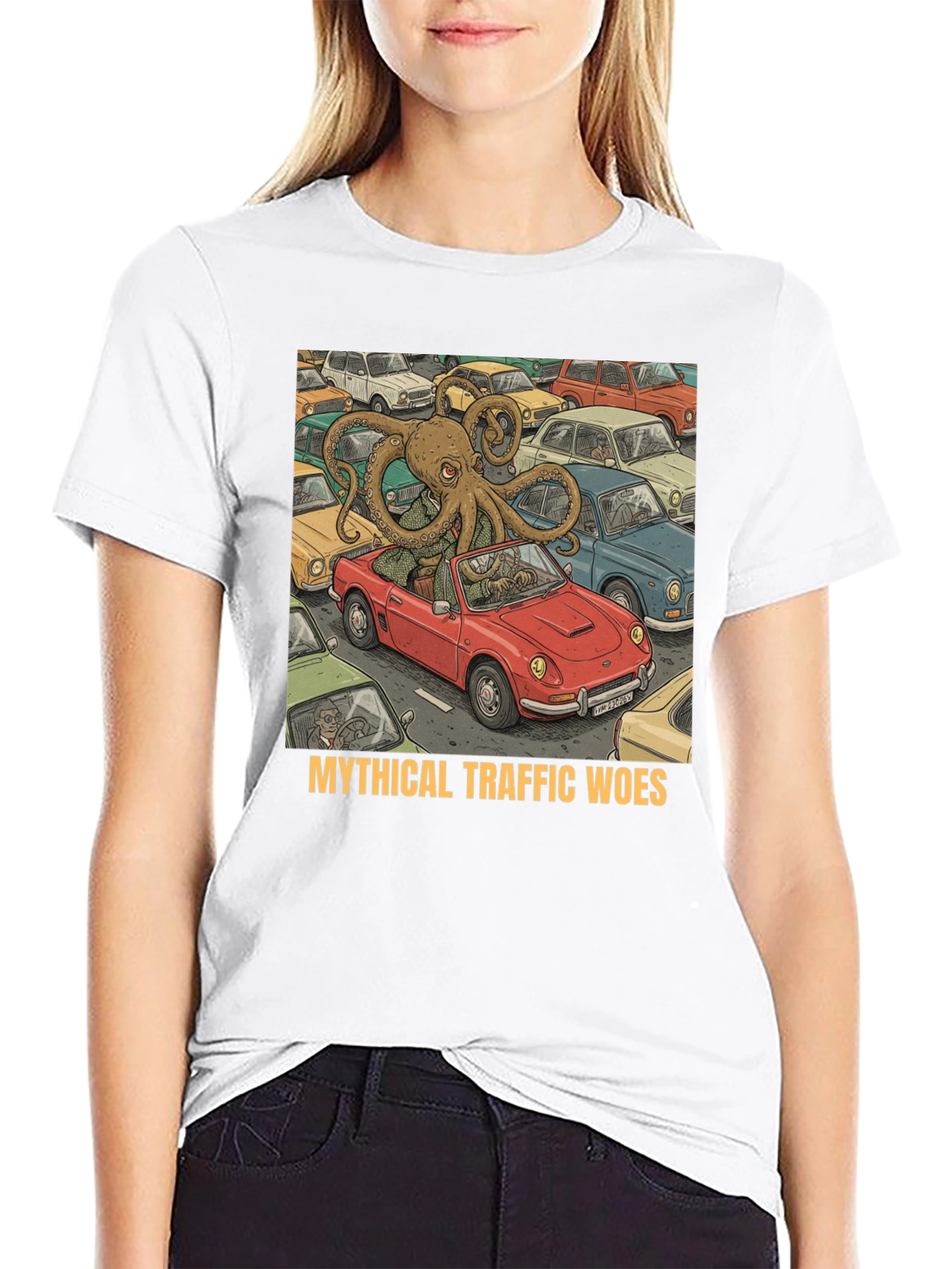 Mythical Traffic Woes Graphic Tee