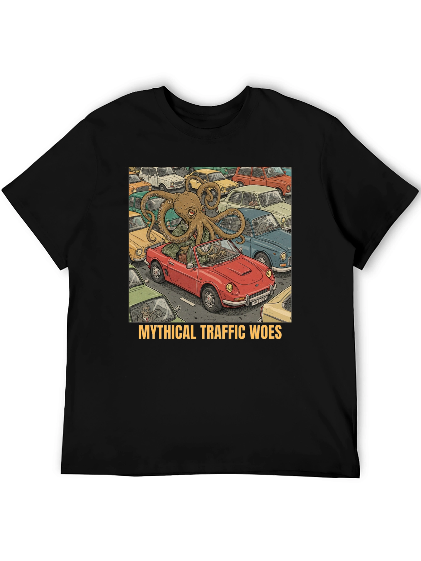 Mythical Traffic Woes Graphic Tee