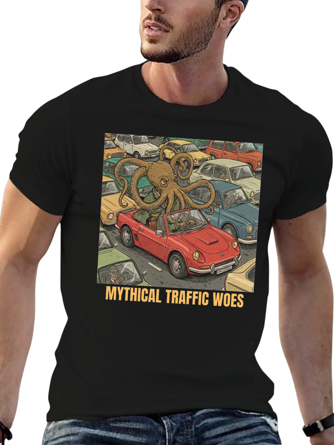Mythical Traffic Woes Graphic Tee