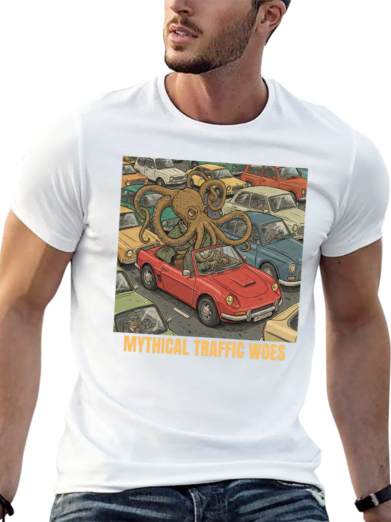 Mythical Traffic Woes Graphic Tee