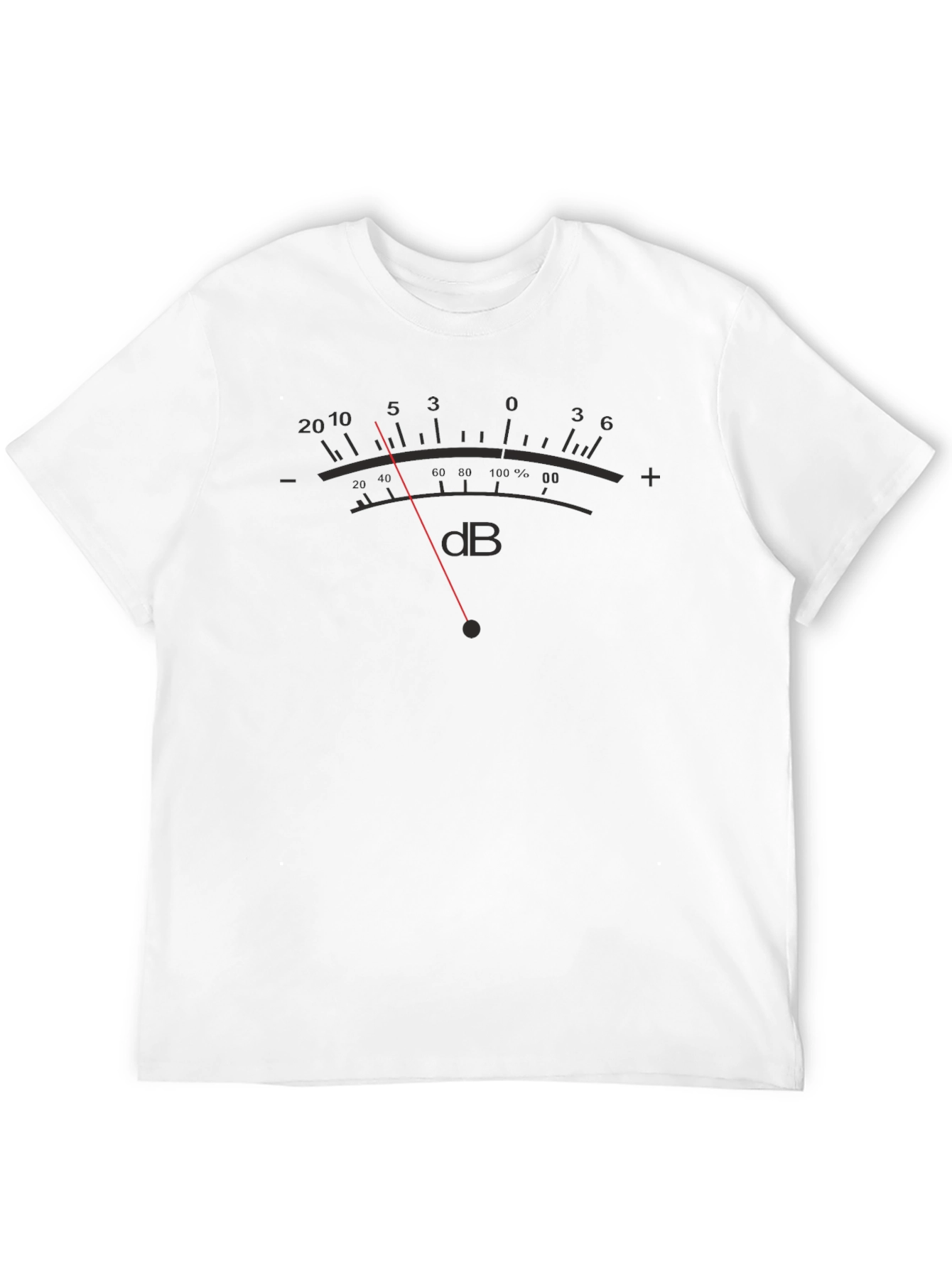 dB Meter Graphic T-Shirt