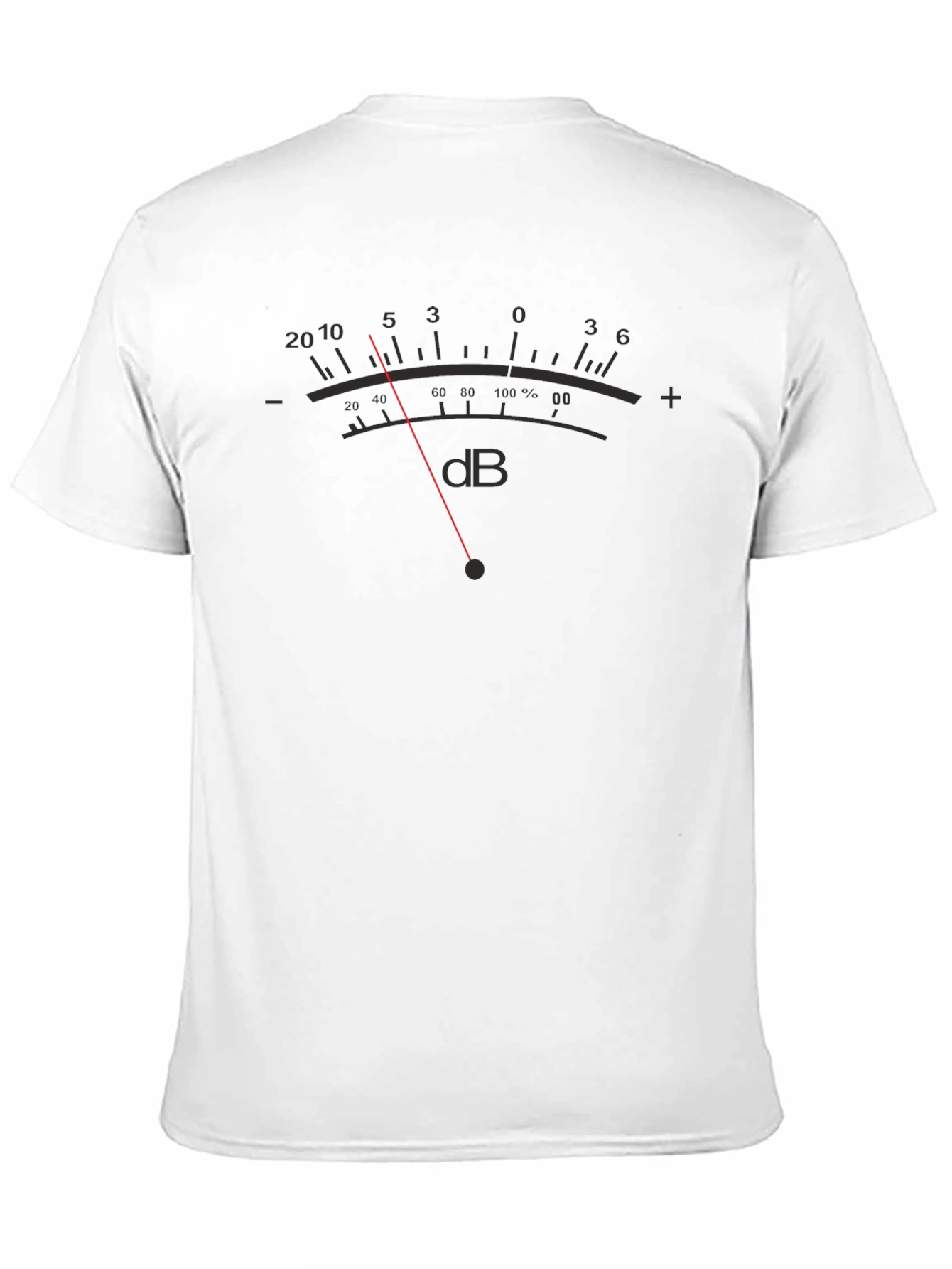 dB Meter Graphic T-Shirt