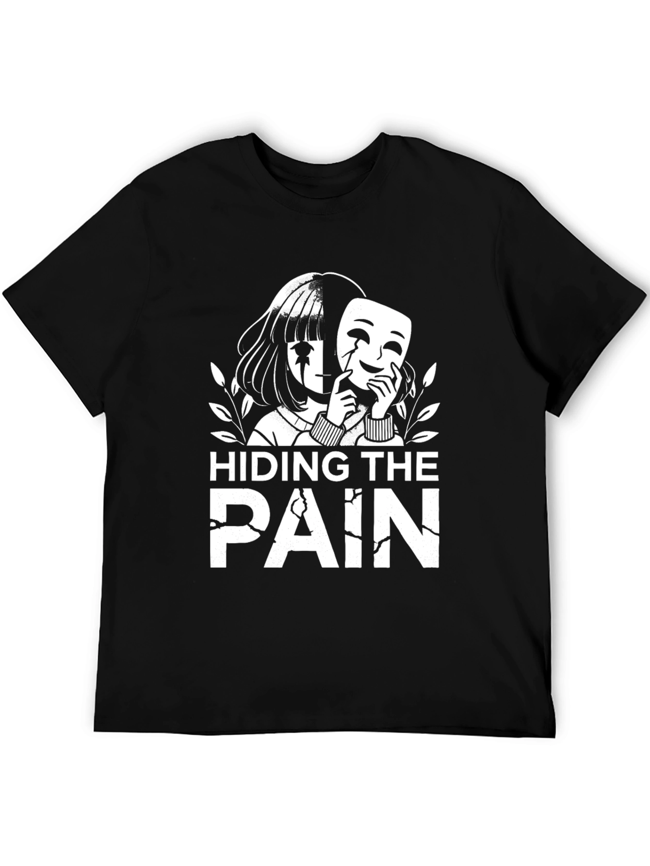 Hiding the Pain Graphic Tee
