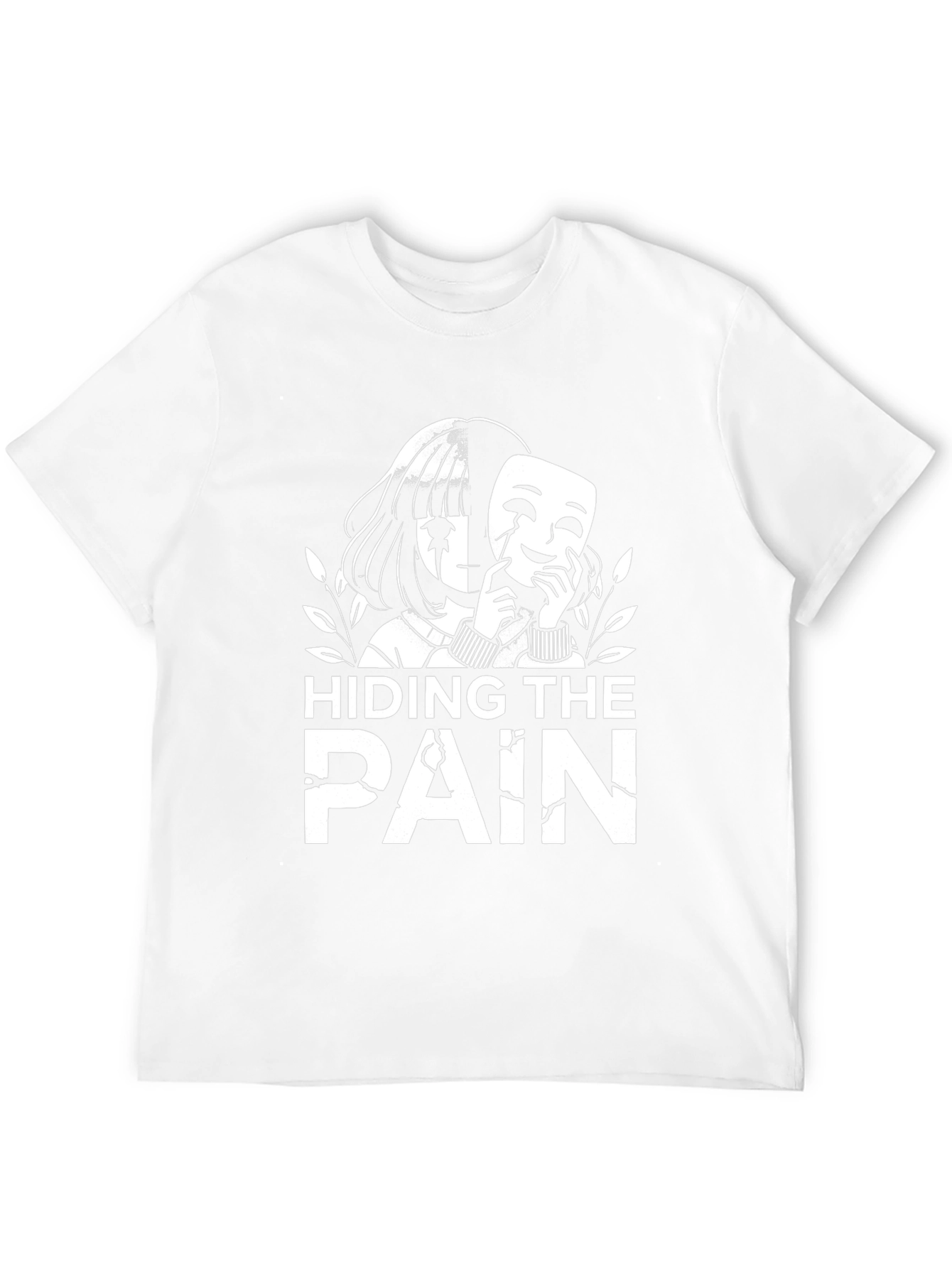 Hiding the Pain Graphic Tee