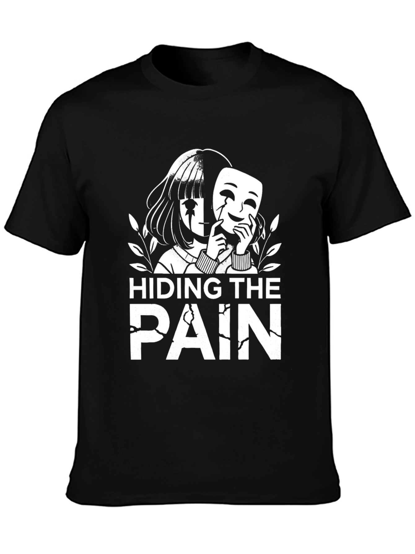 Hiding the Pain Graphic Tee
