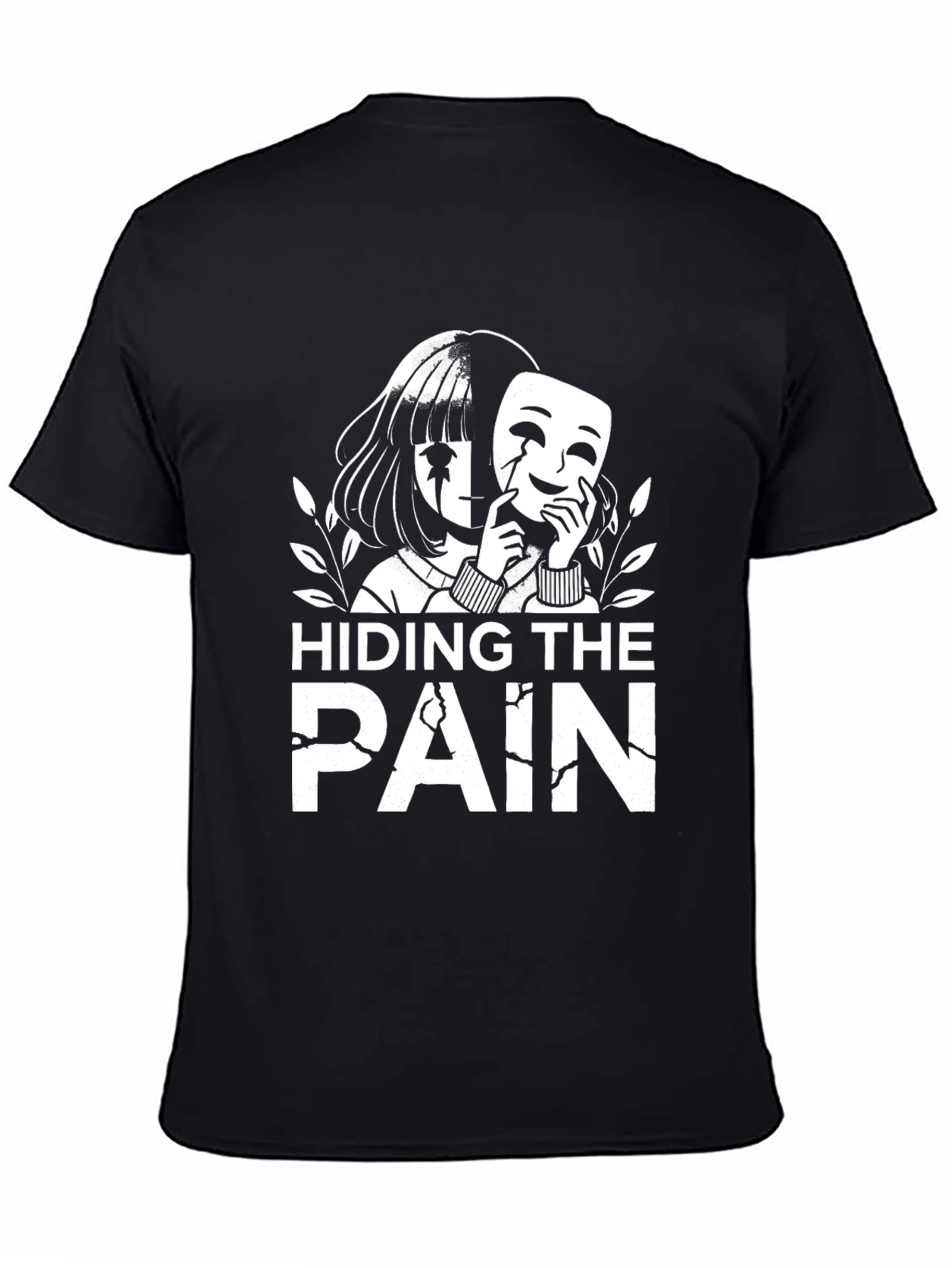 Hiding the Pain Graphic Tee