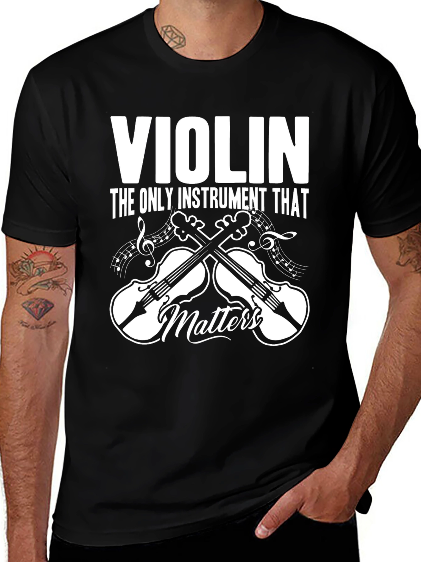 Violin Matters Graphic Tee