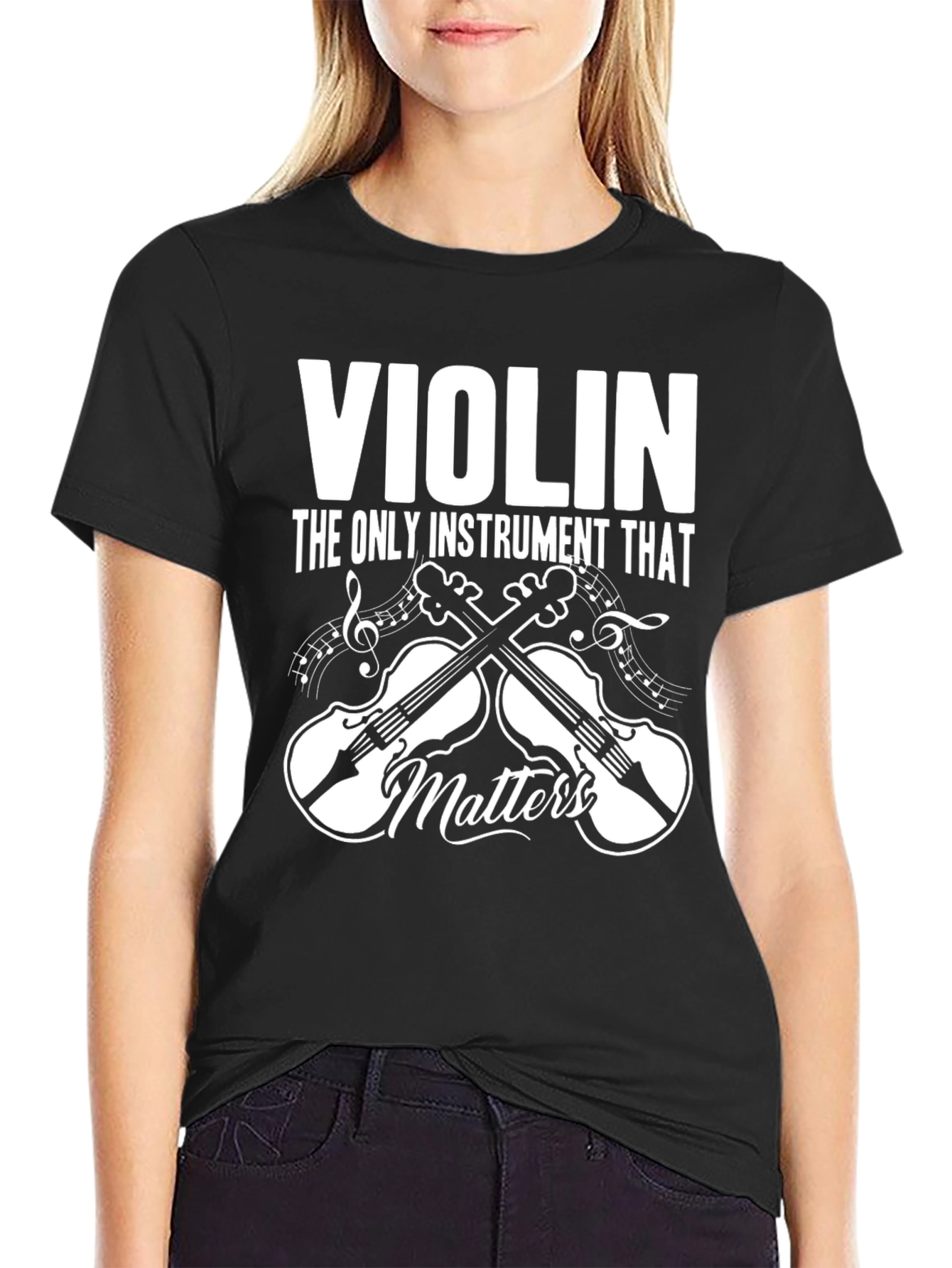 Violin Matters Graphic Tee