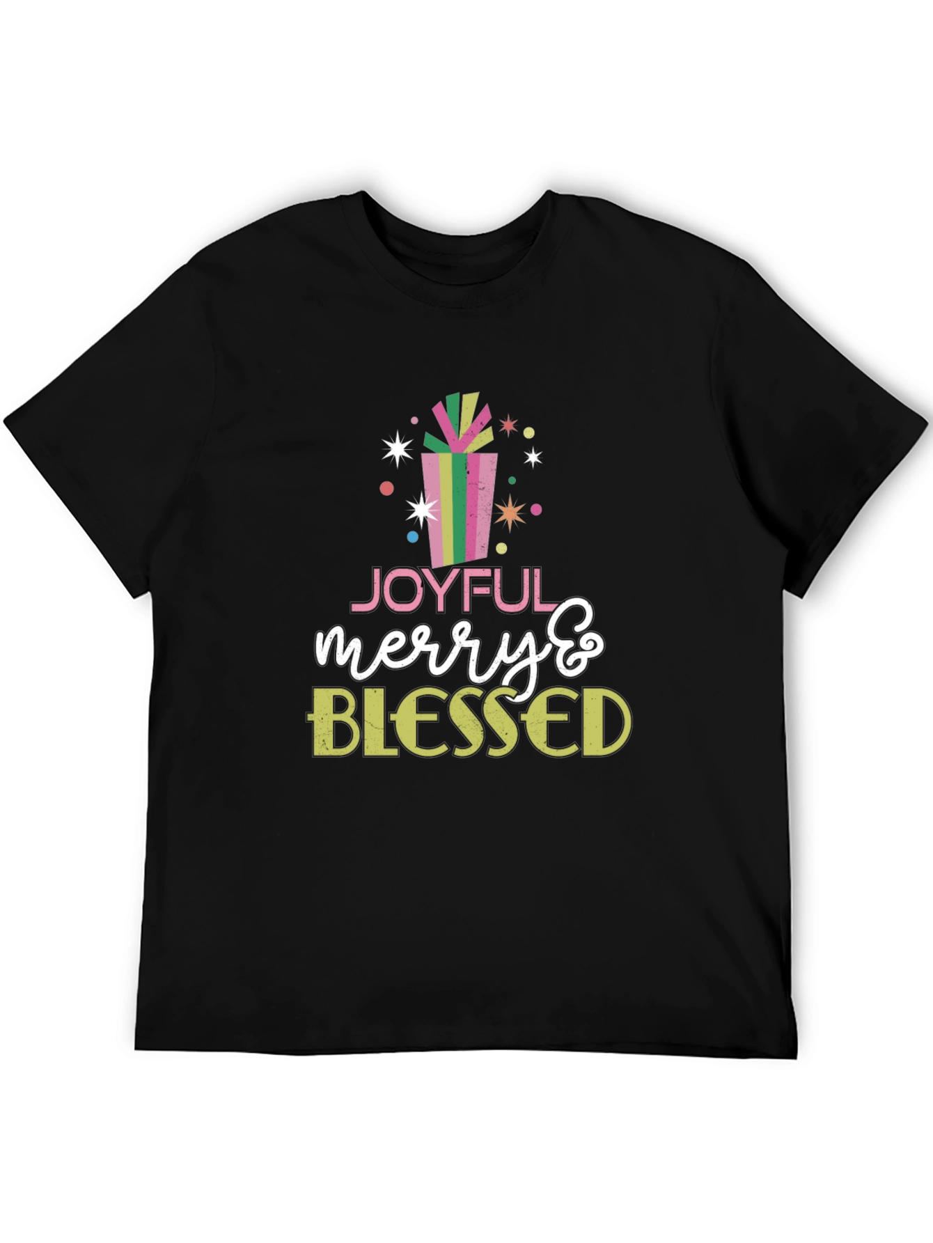 Joyful Merry & Blessed Holiday T-Shirt